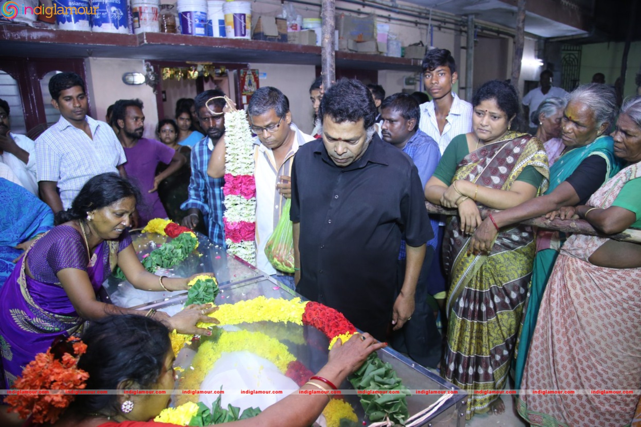Actor Santhanam Father Passed Away Event hd photo