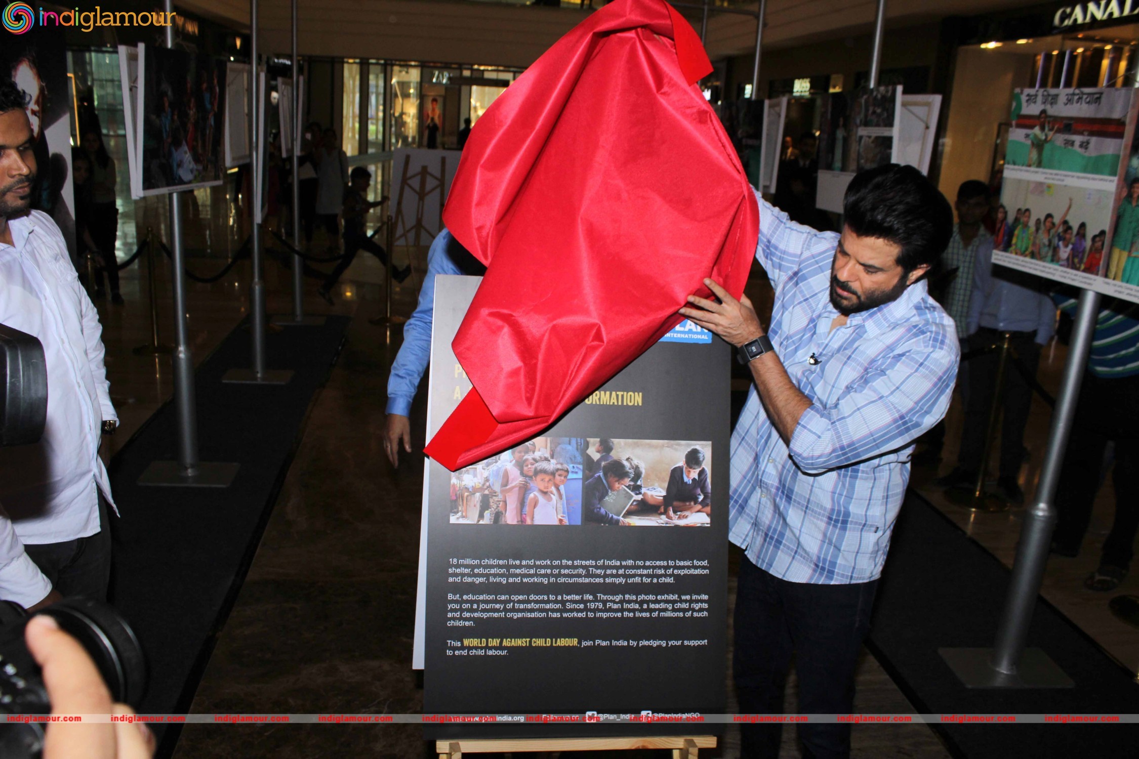 Anil Kapoor Raises Awareness Against Child Labour Event hd photo