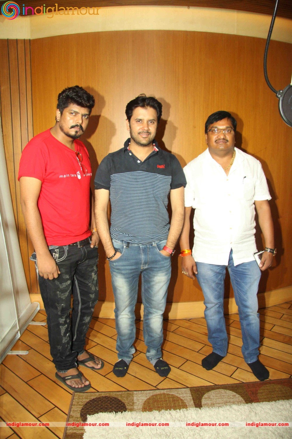 Singer Javed Ali at the Song Recording of Agrim Media Entertainment Album Shambo Event hd photo