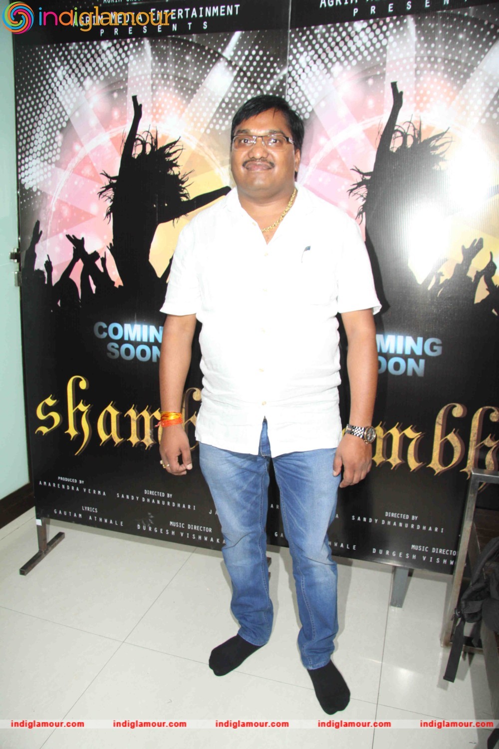 Singer Javed Ali at the Song Recording of Agrim Media Entertainment Album Shambo Event hd photo