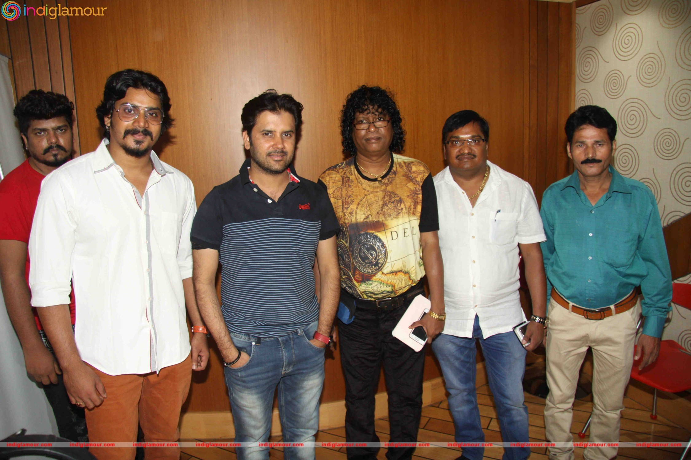 Singer Javed Ali at the Song Recording of Agrim Media Entertainment Album Shambo Event hd photo