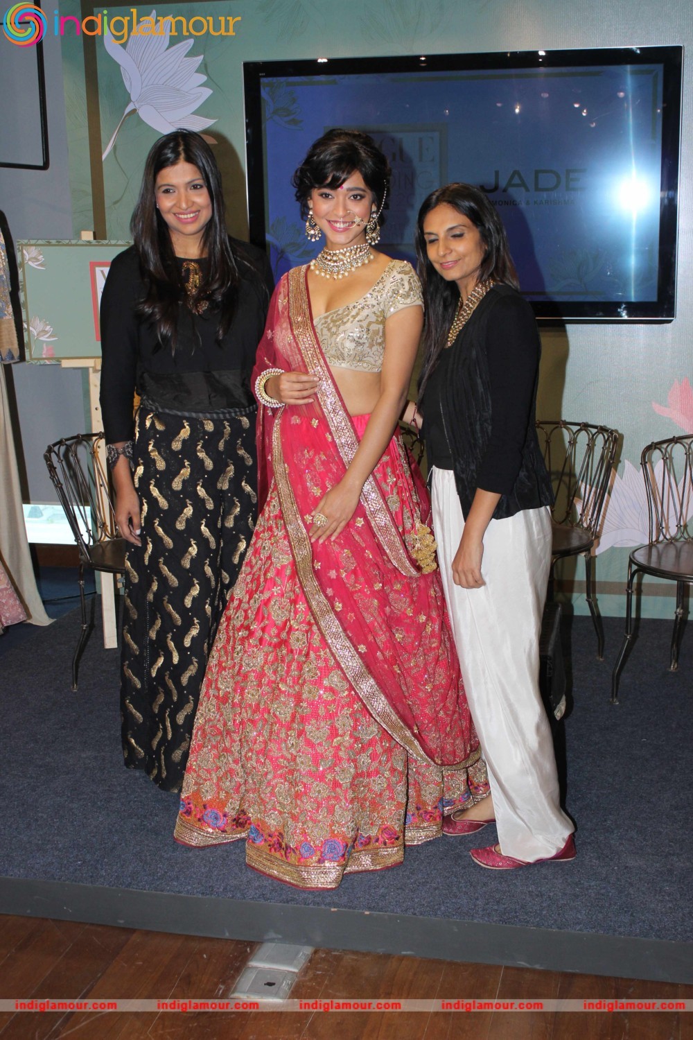 Vogue Wedding Shows Bridal Studio with Actress Sayani Gupta Event hd photo