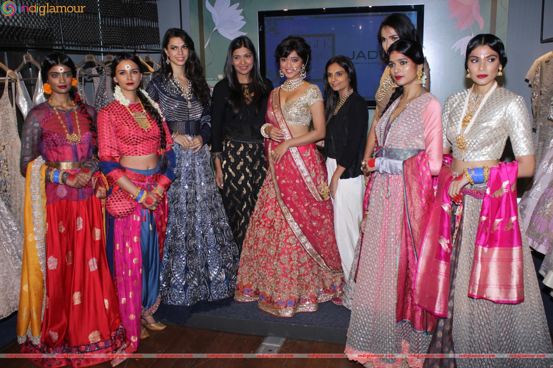 Vogue Wedding Shows Bridal Studio with Actress Sayani Gupta Event hd photo