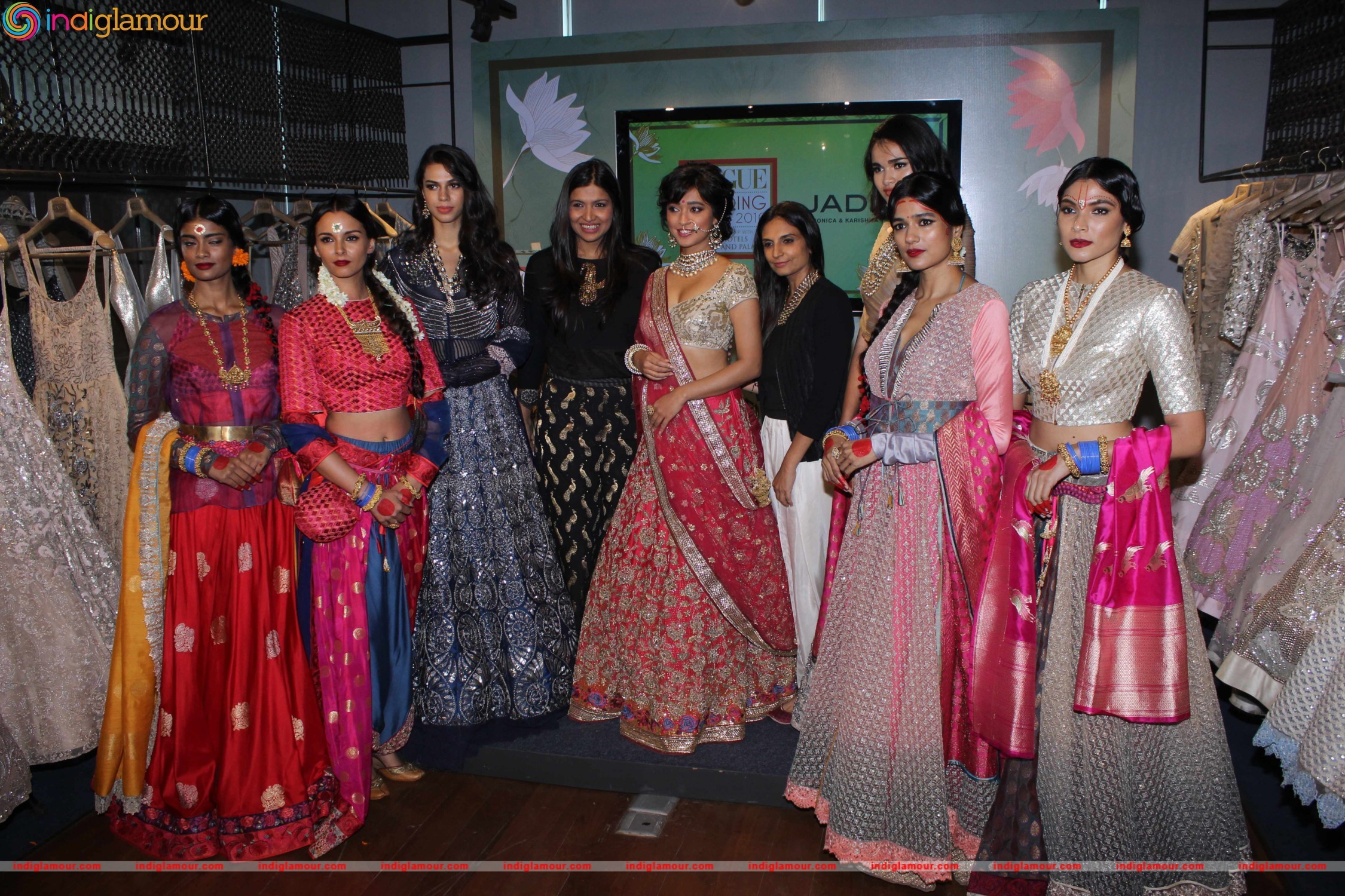 Vogue Wedding Shows Bridal Studio with Actress Sayani Gupta Event hd photo