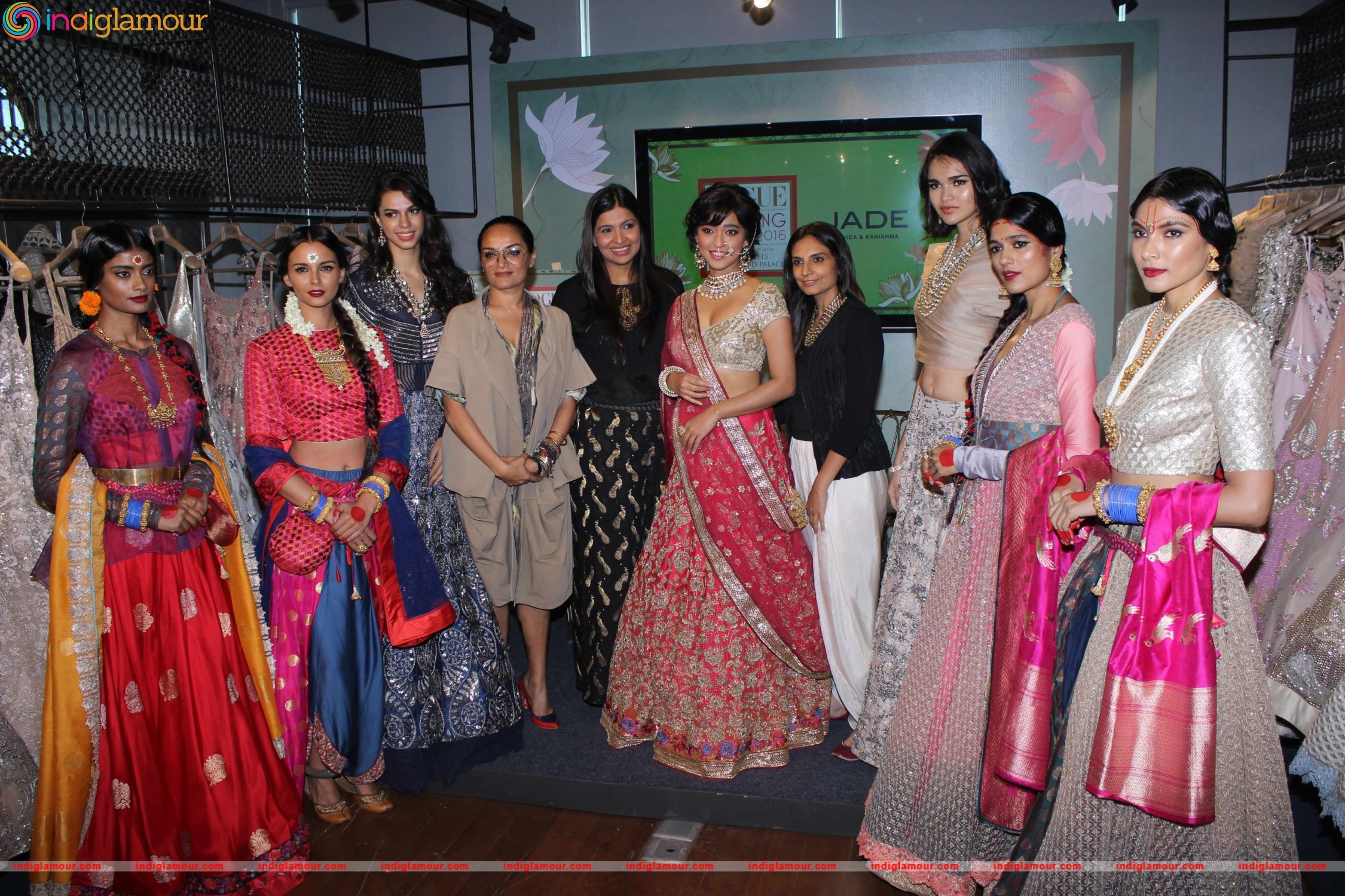 Vogue Wedding Shows Bridal Studio with Actress Sayani Gupta Event hd photo