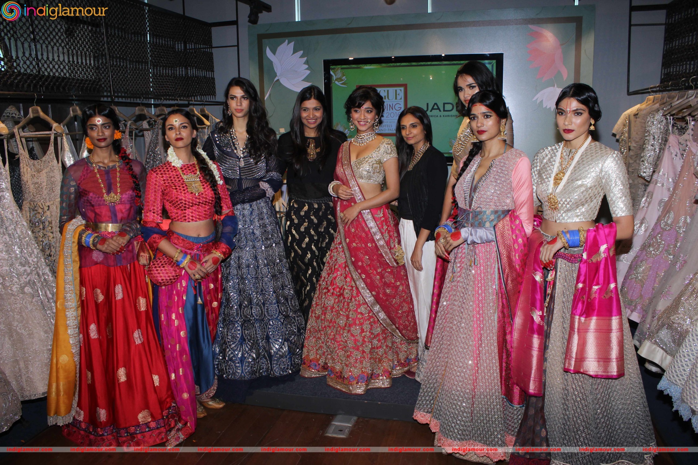 Vogue Wedding Shows Bridal Studio with Actress Sayani Gupta Event hd photo