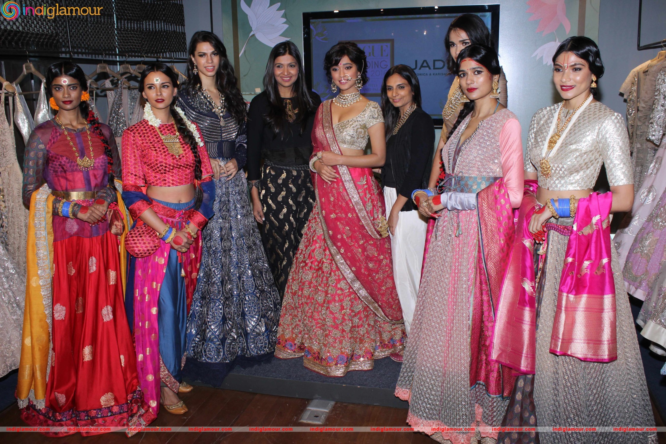 Vogue Wedding Shows Bridal Studio with Actress Sayani Gupta Event hd photo
