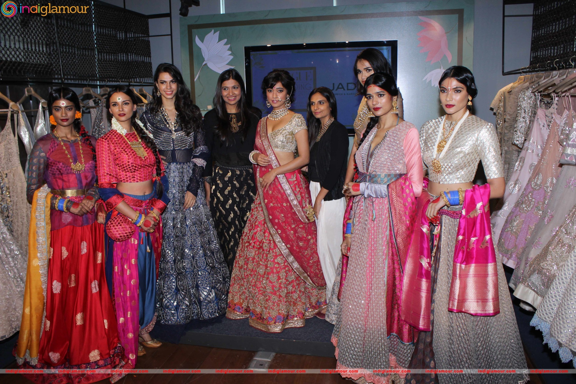 Vogue Wedding Shows Bridal Studio with Actress Sayani Gupta Event hd photo