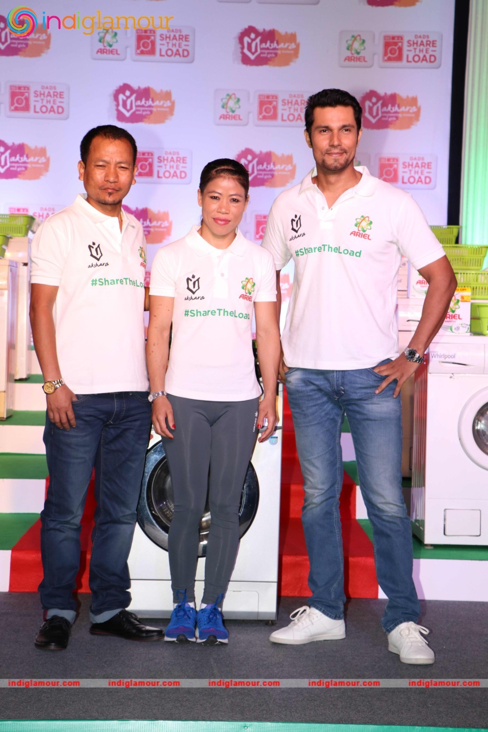 Ariel Dads Share the Load Launch of Be the Change Event hd photo