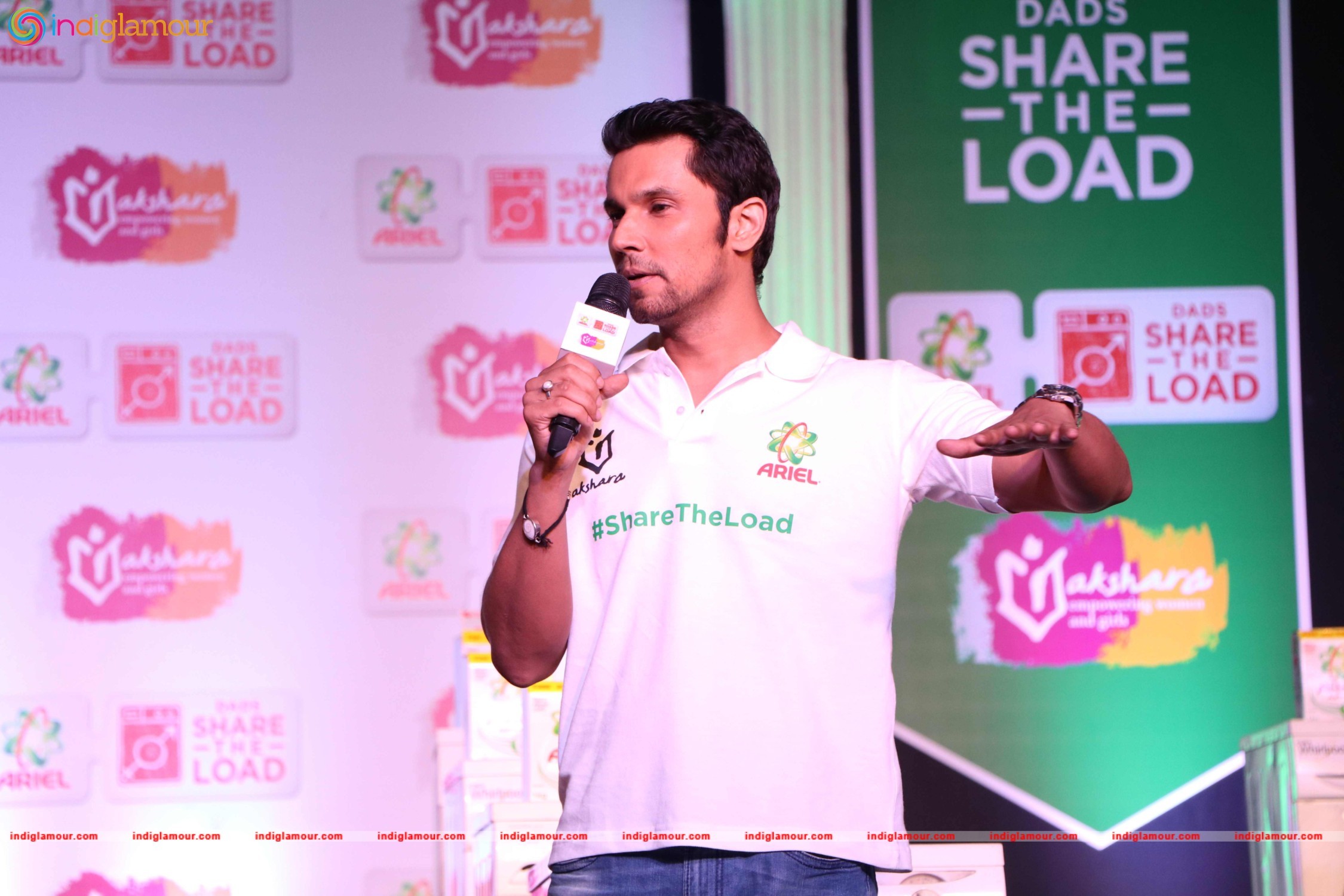 Ariel Dads Share the Load Launch of Be the Change Event hd photo