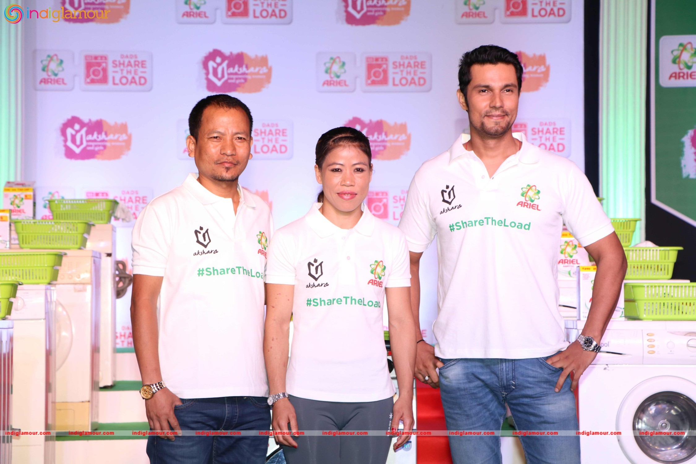 Ariel Dads Share the Load Launch of Be the Change Event hd photo