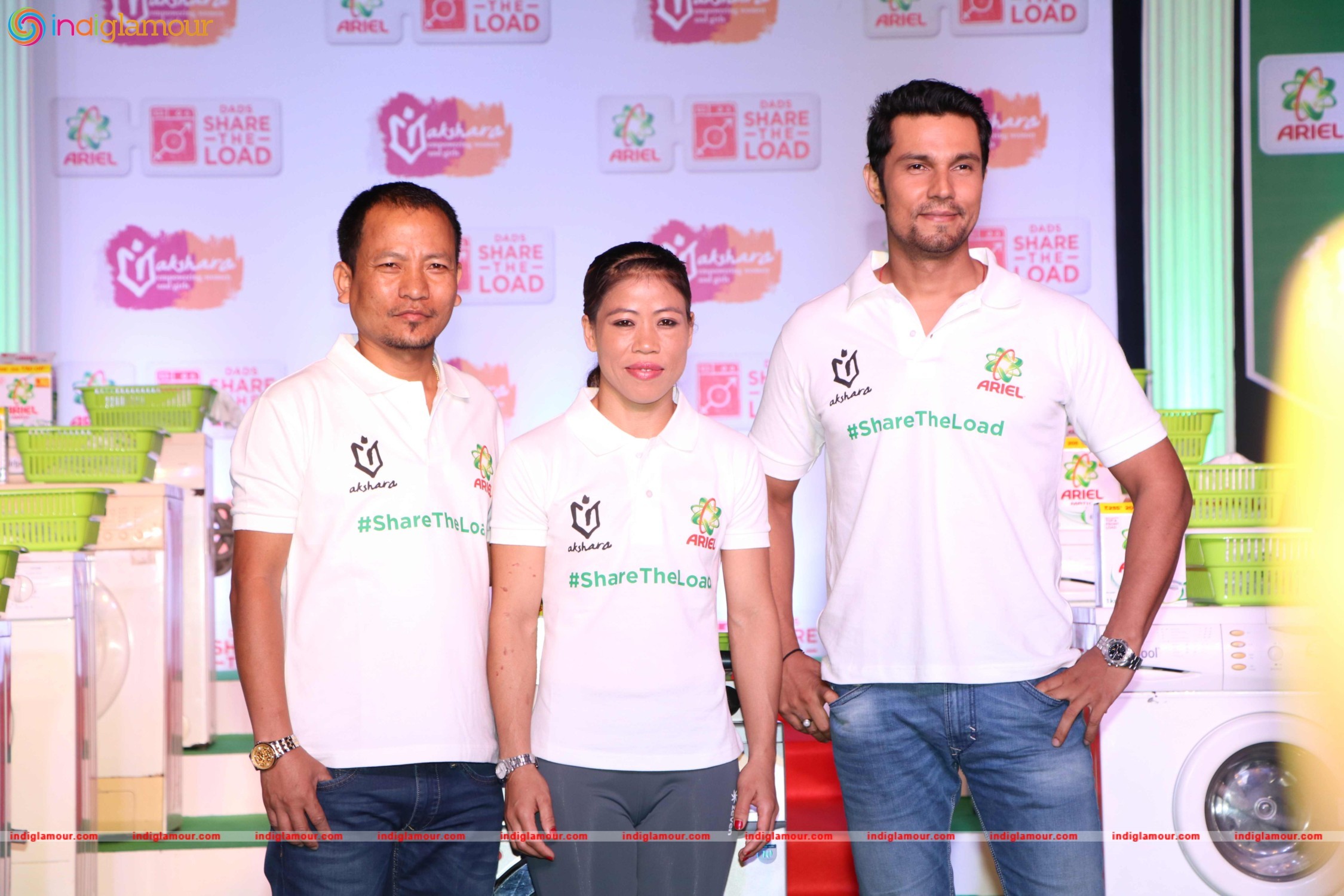 Ariel Dads Share the Load Launch of Be the Change Event hd photo