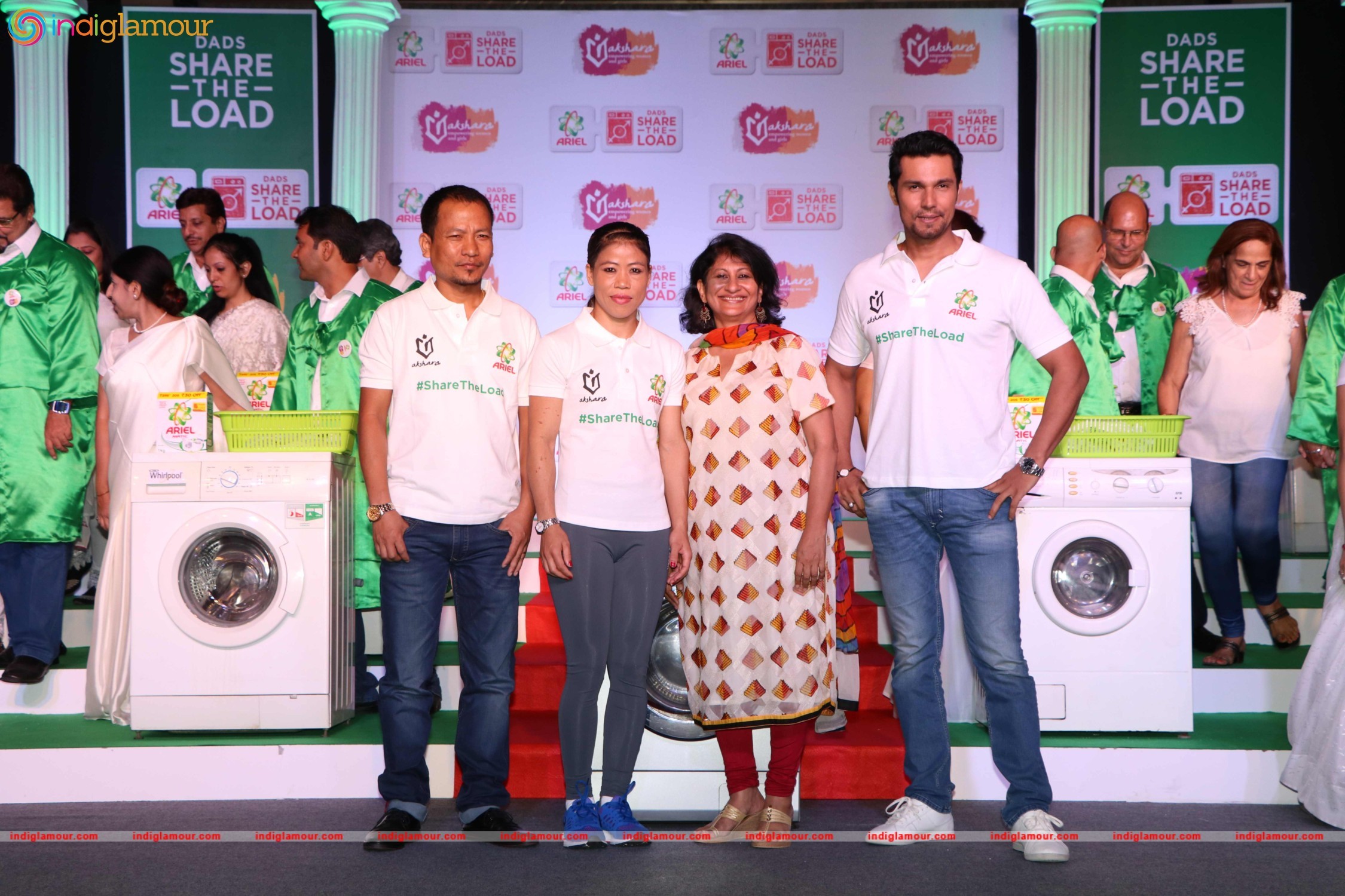 Ariel Dads Share the Load Launch of Be the Change Event hd photo
