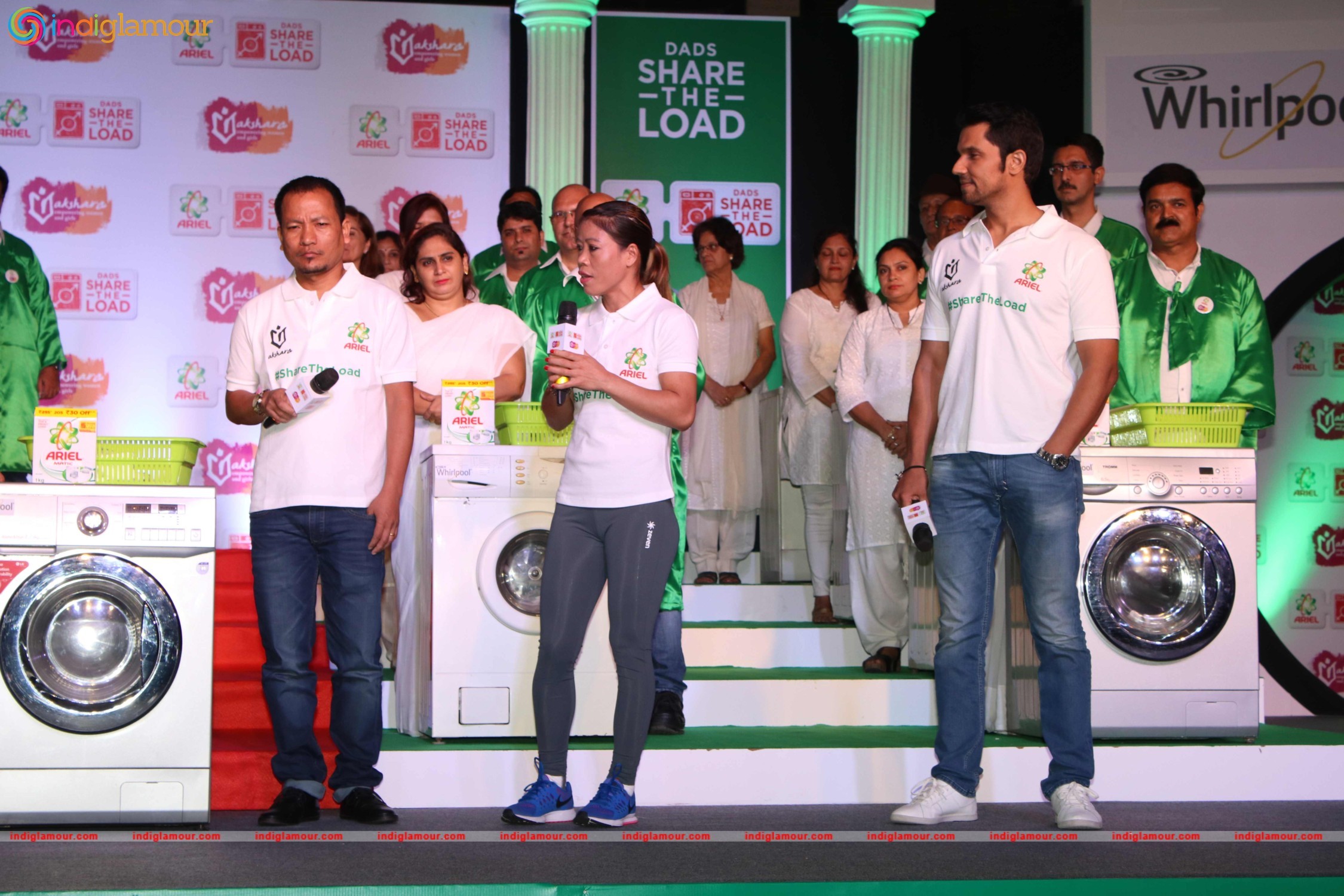 Ariel Dads Share the Load Launch of Be the Change Event hd photo