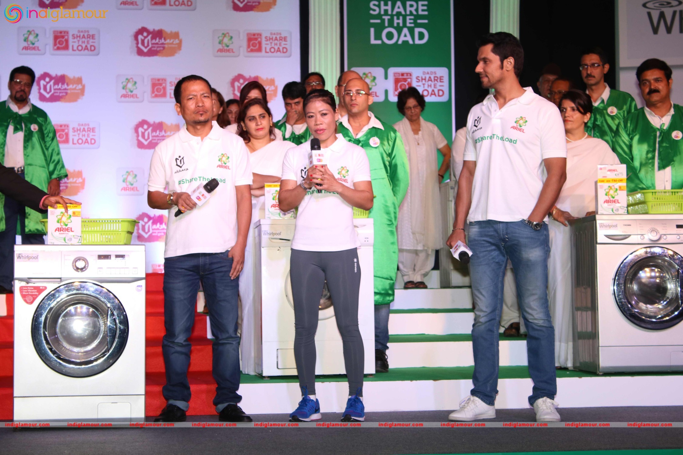 Ariel Dads Share the Load Launch of Be the Change Event hd photo