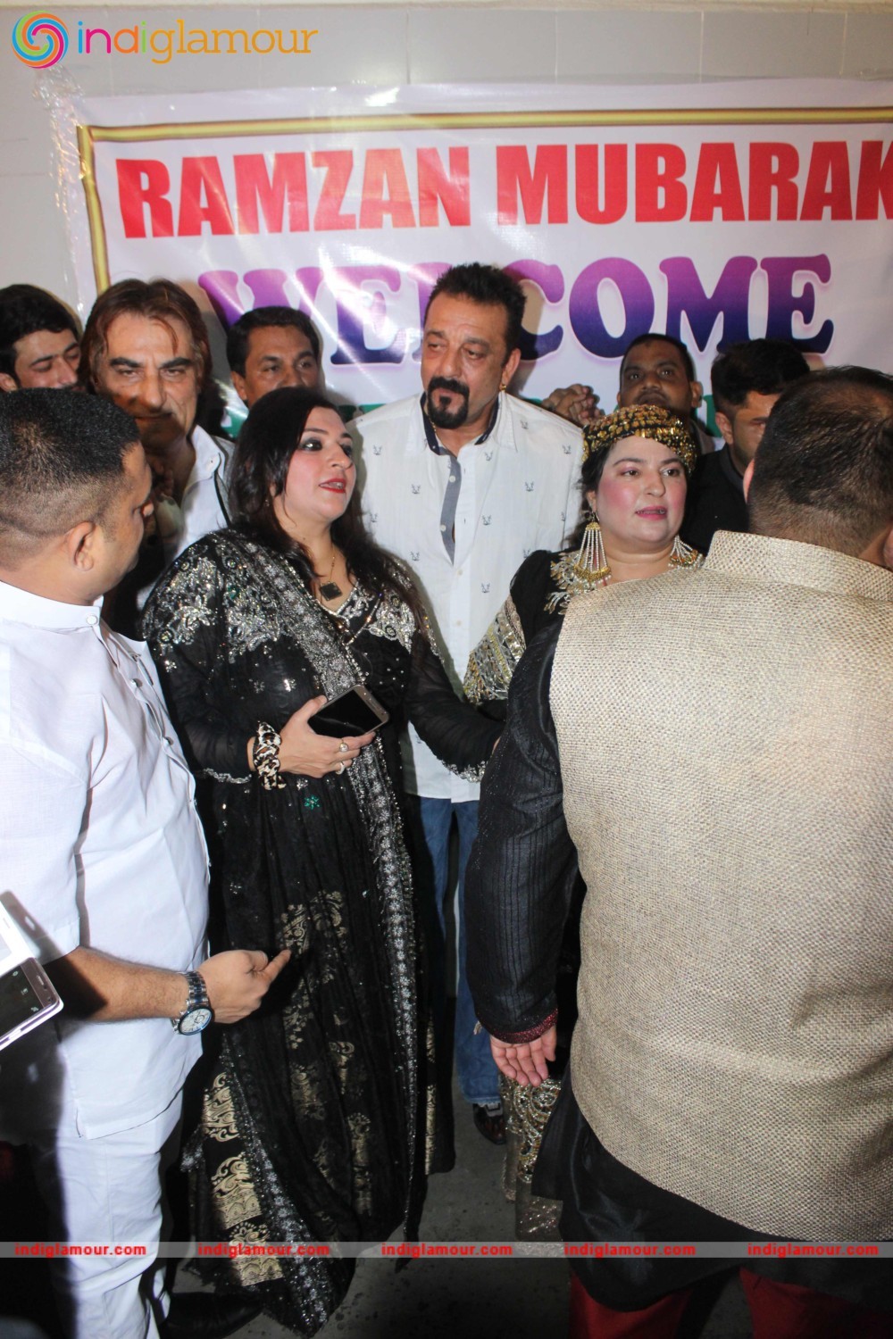 Sanjay Dutt at Khalid Babu Qureshis Sehri Dinner Event hd photo