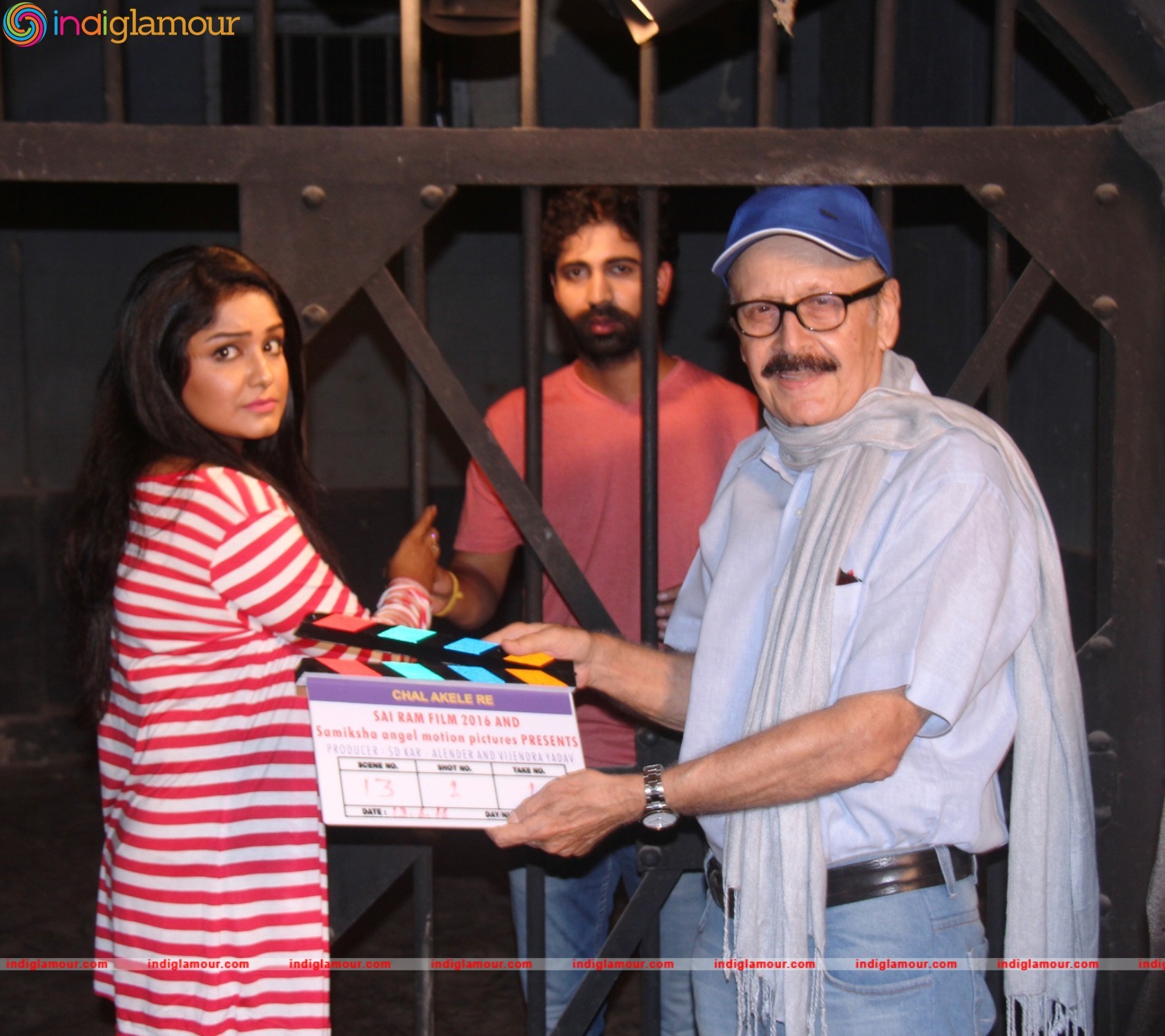 Celebrities at Mahurat Clap of the Film Chal Akela Re at Filmistan Studios Event hd photo