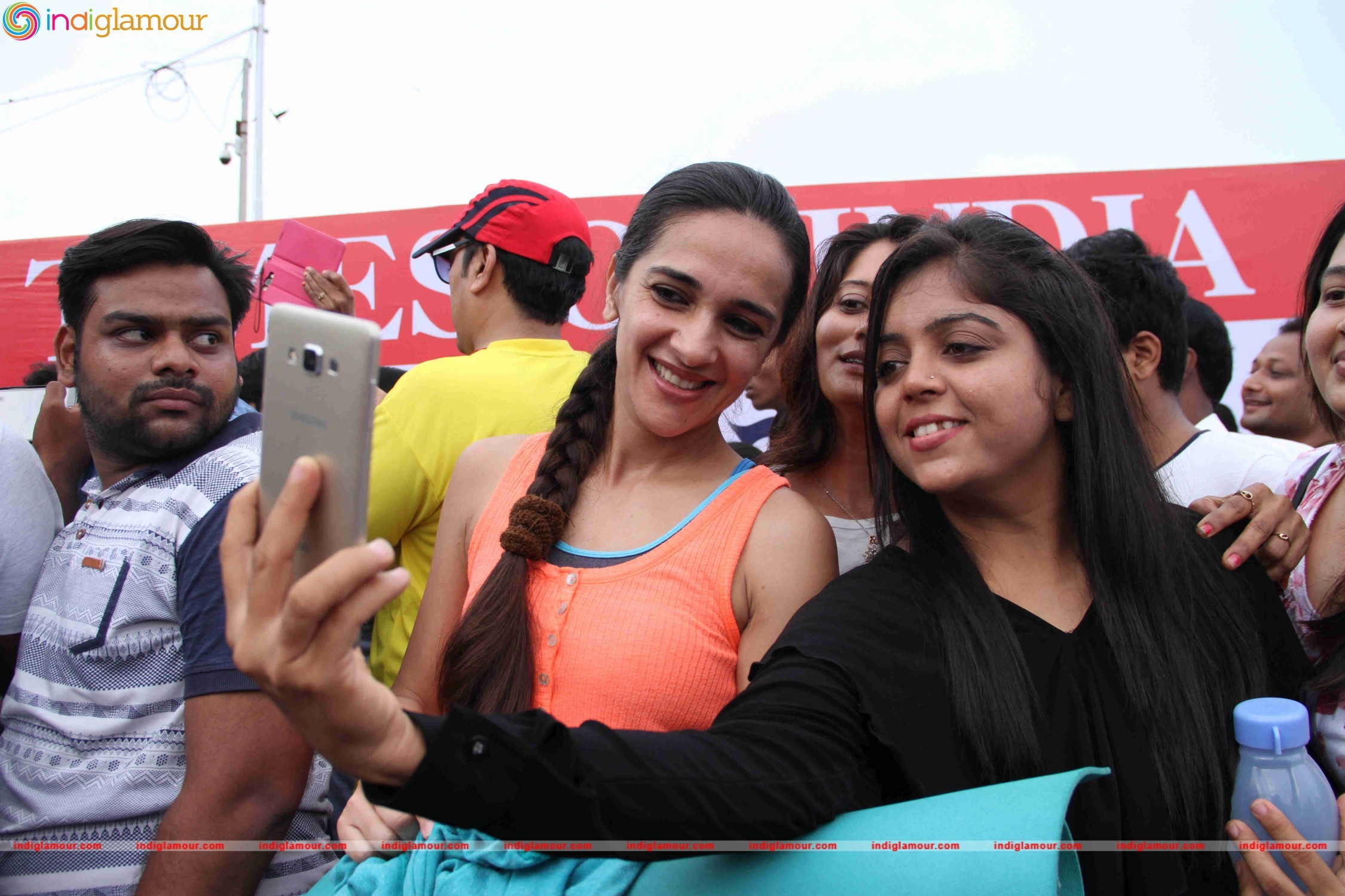 Celebrities doing Yoga on International Yoga Day Event hd photo