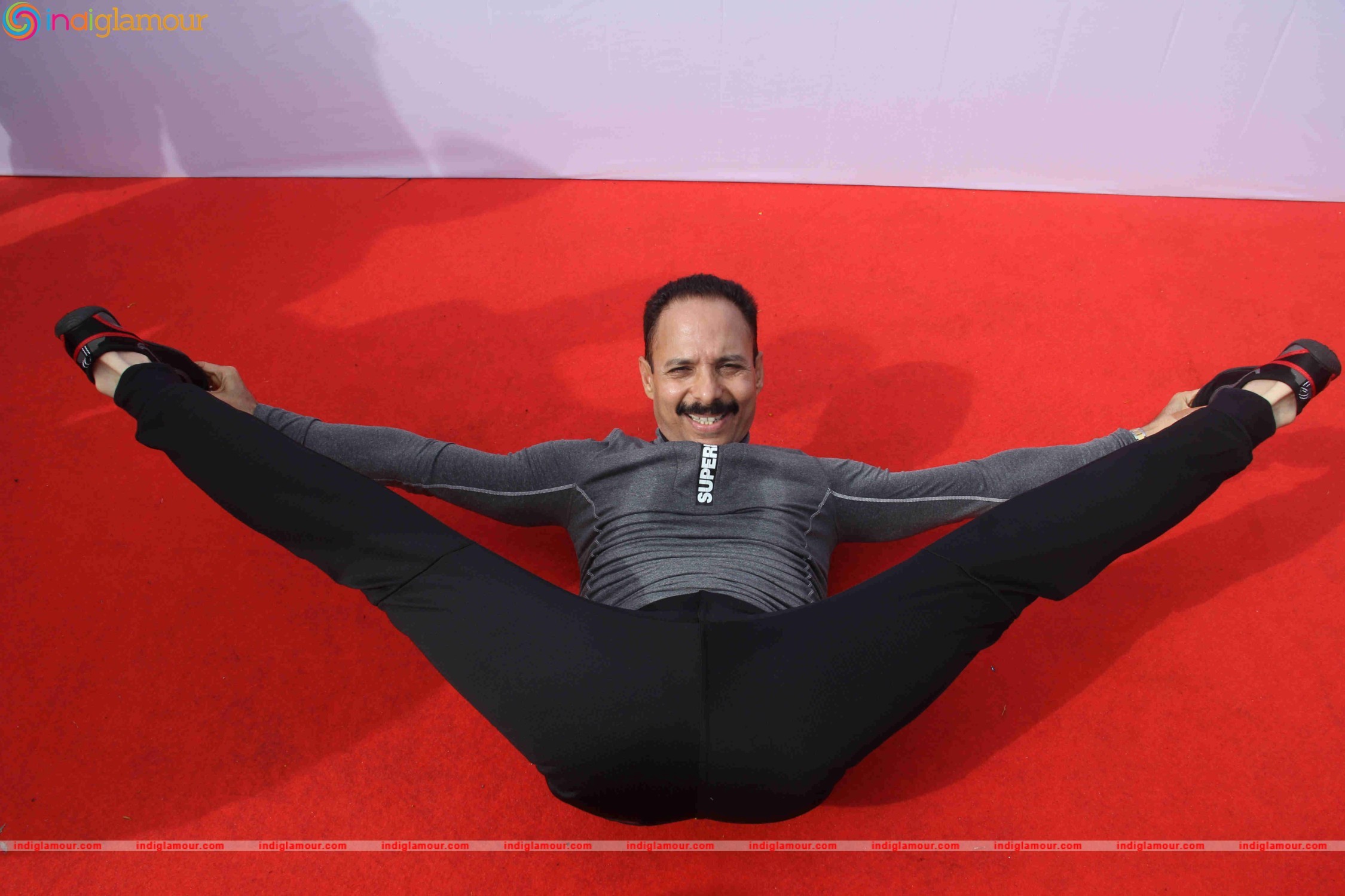 Celebrities doing Yoga on International Yoga Day Event hd photo