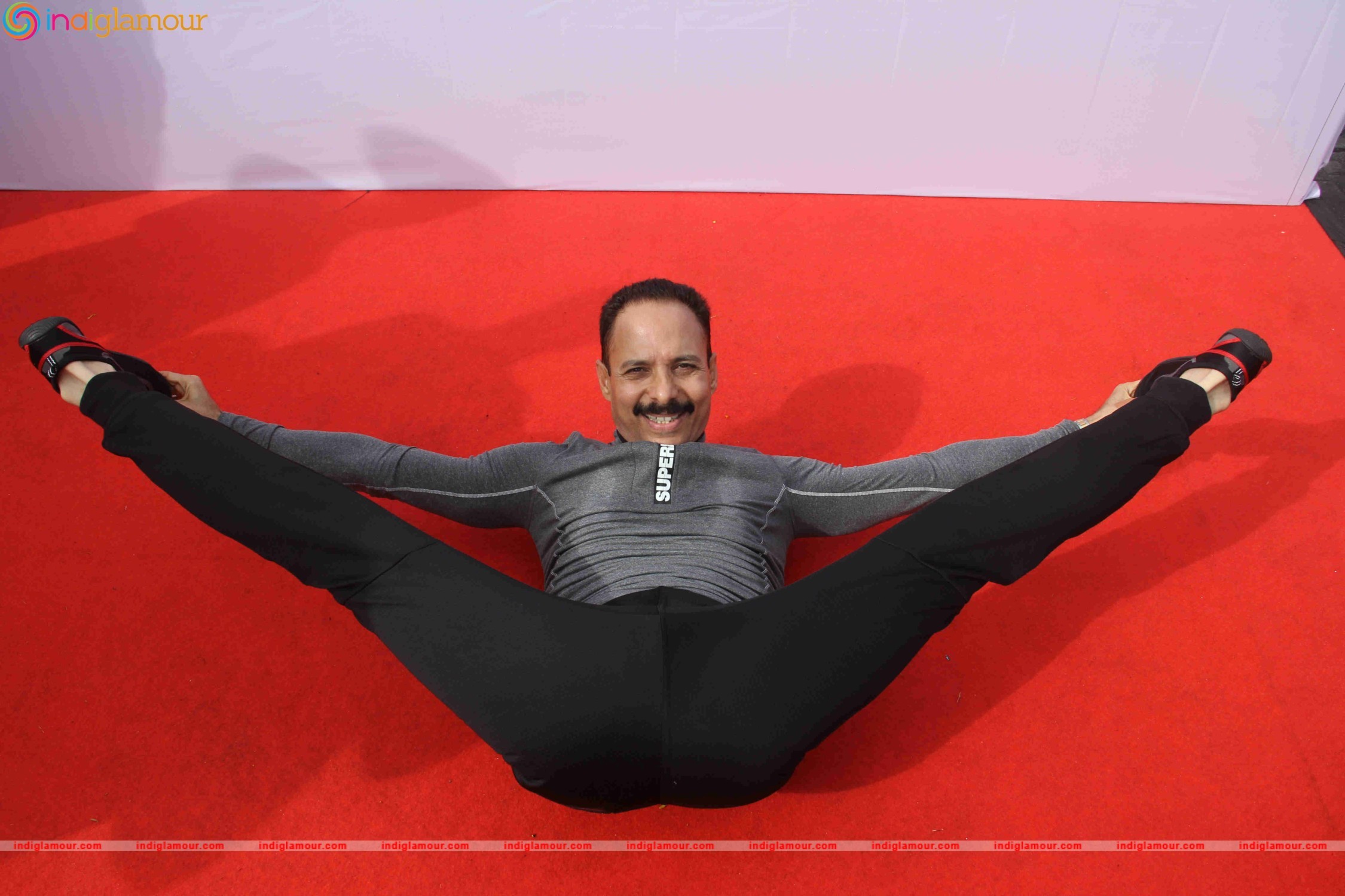Celebrities doing Yoga on International Yoga Day Event hd photo