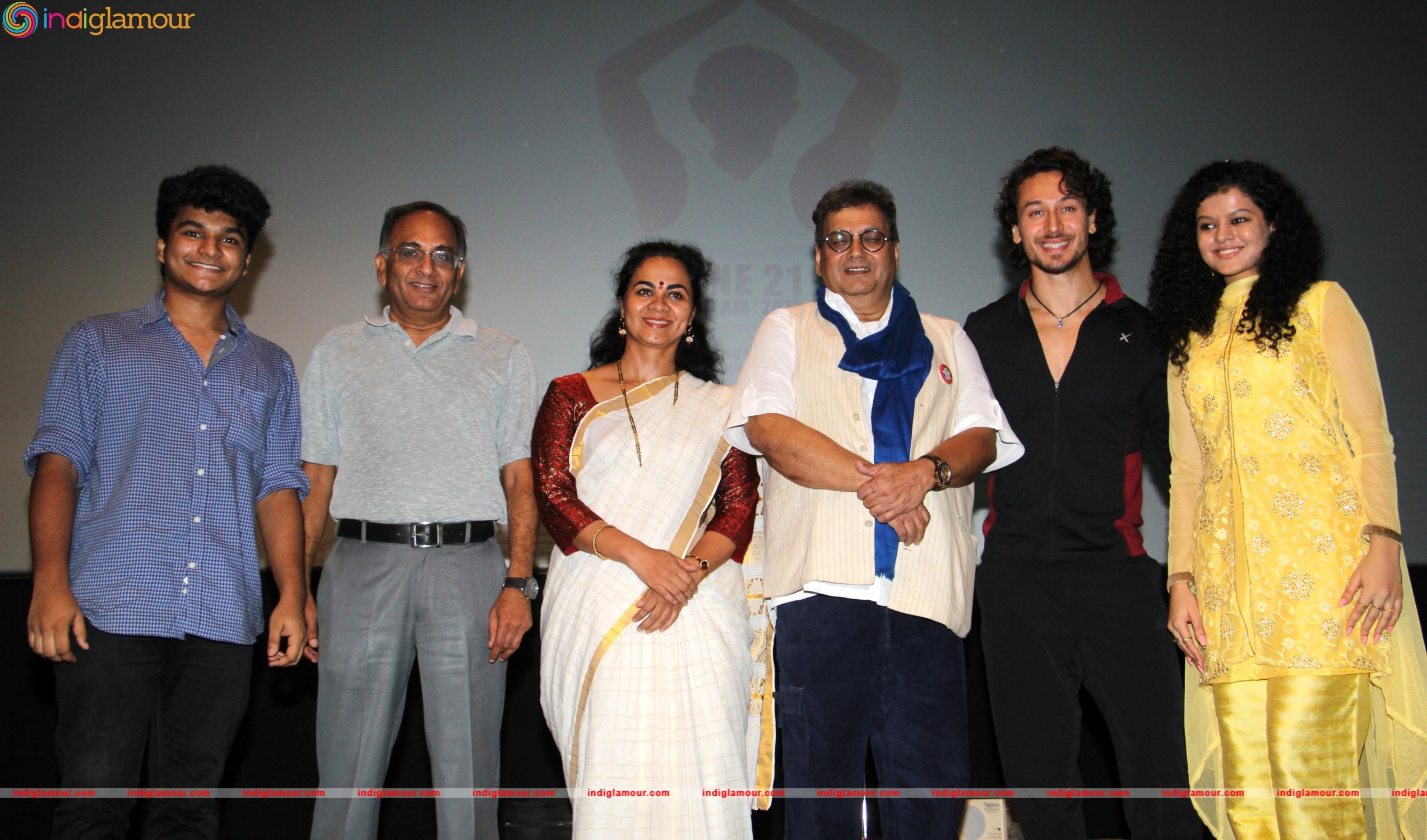 Subhash Ghai and Tiger Shroff Celebrate 2nd International Yoga Day Event hd photo