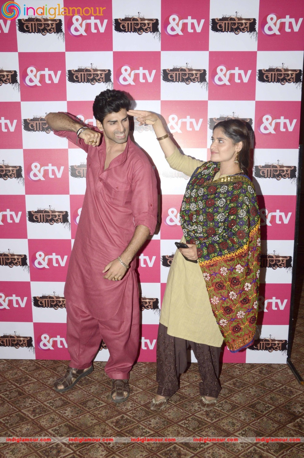 Media Interaction of AndTV Serial Waaris Event hd photo