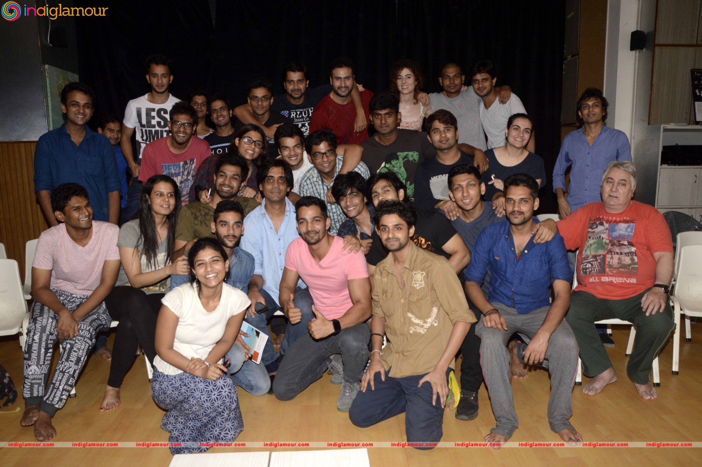 Harshvardhan Rane Visit Barry John Acting Institute Event hd photo