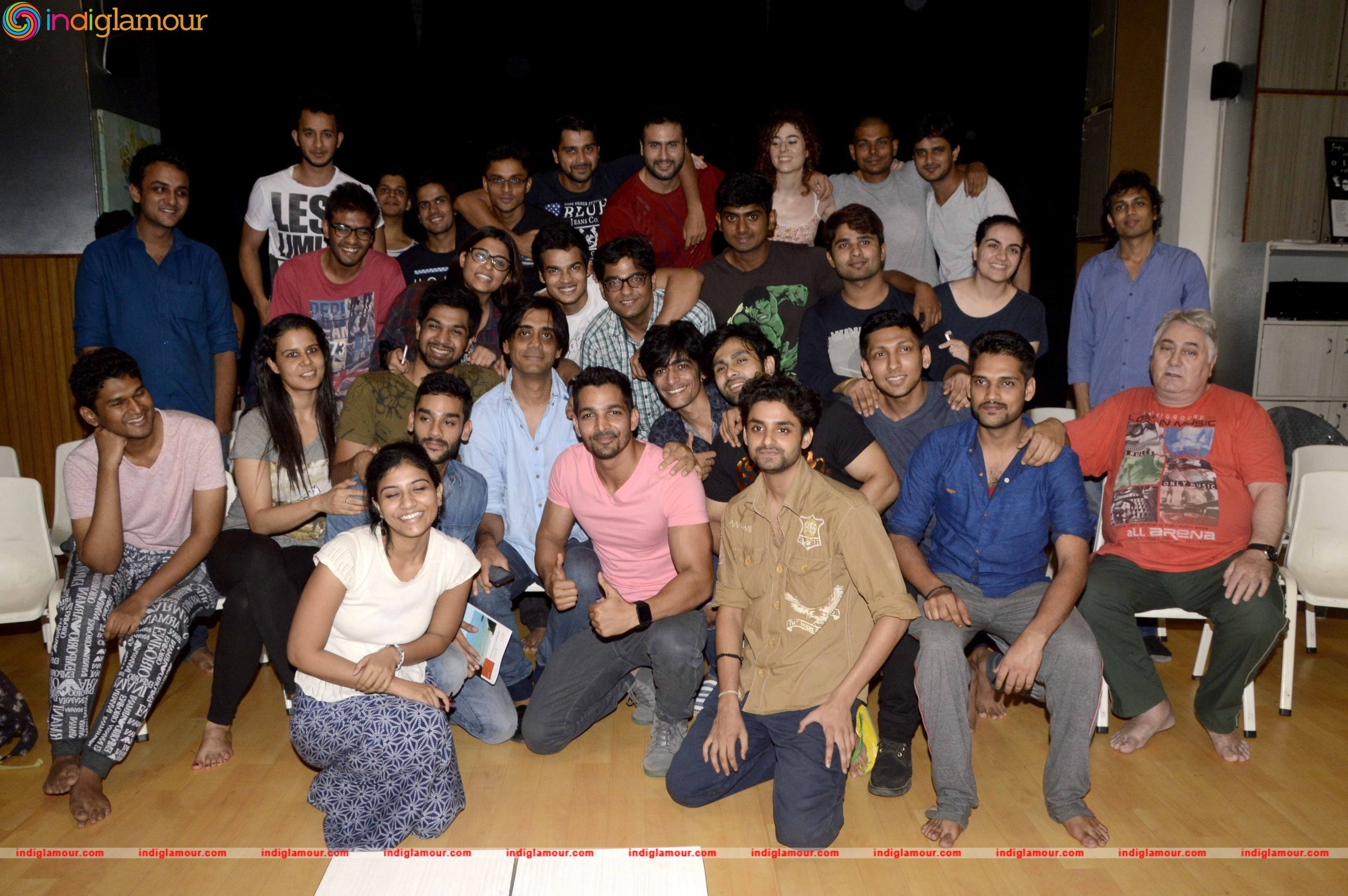 Harshvardhan Rane Visit Barry John Acting Institute Event hd photo