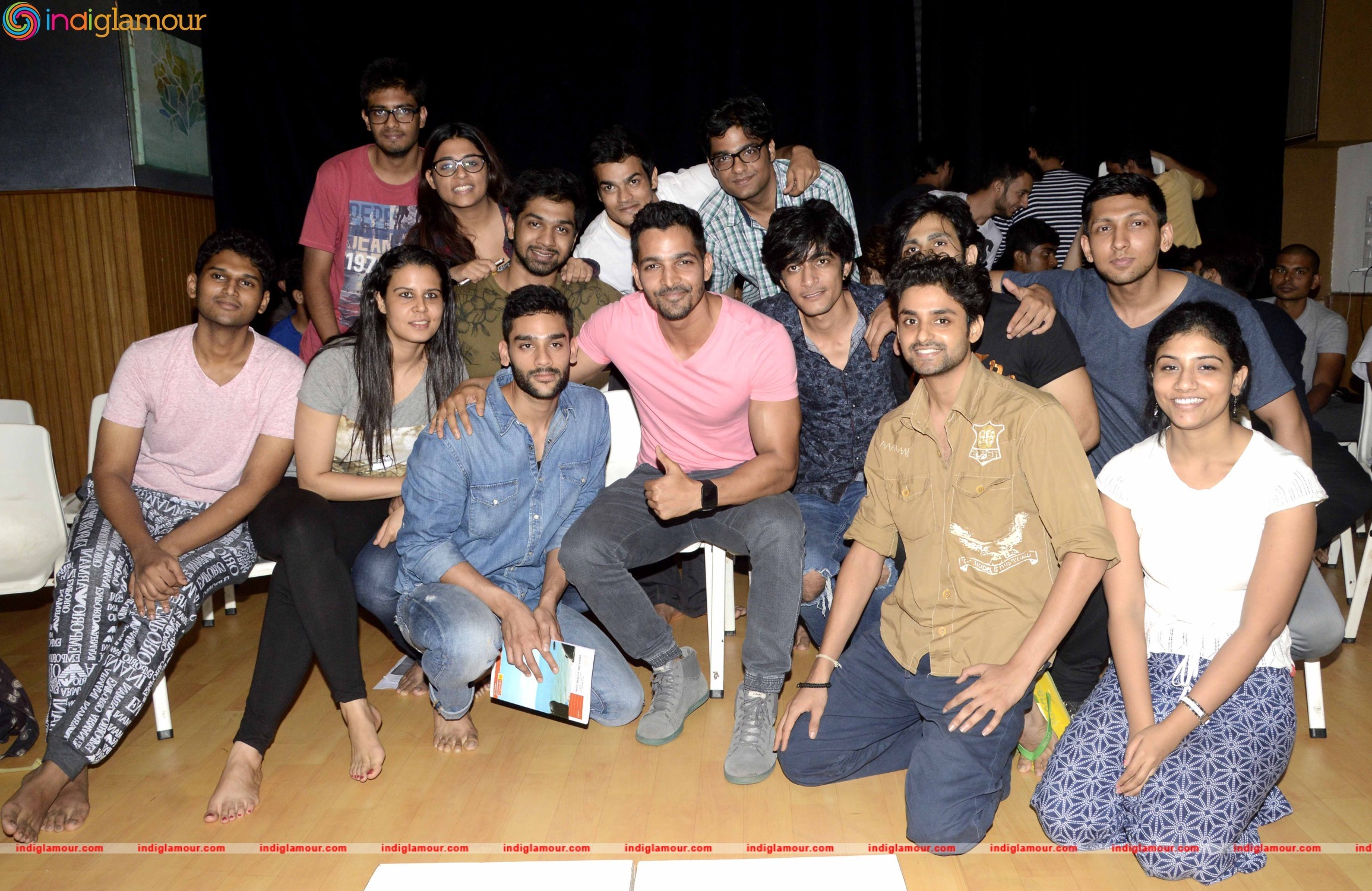 Harshvardhan Rane Visit Barry John Acting Institute Event hd photo