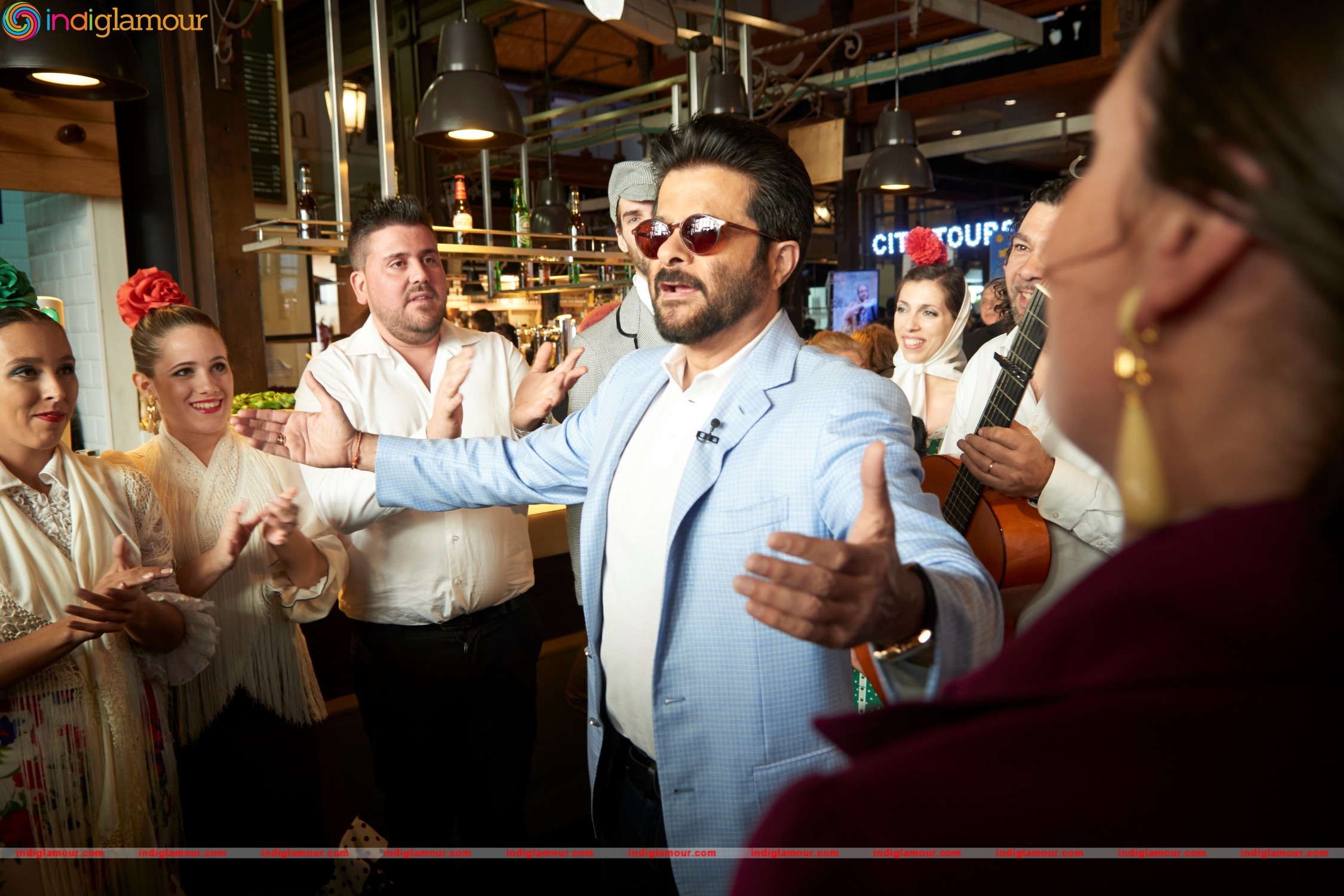 Actor Anil Kapoor Poses in Stefano Ricci at the Iifa Press Conference Event hd photo