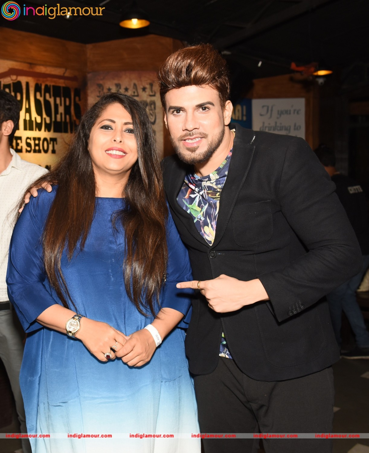 Fashion and Ladies Night at R ADDA Roof Top Hideout Bar Event hd photo
