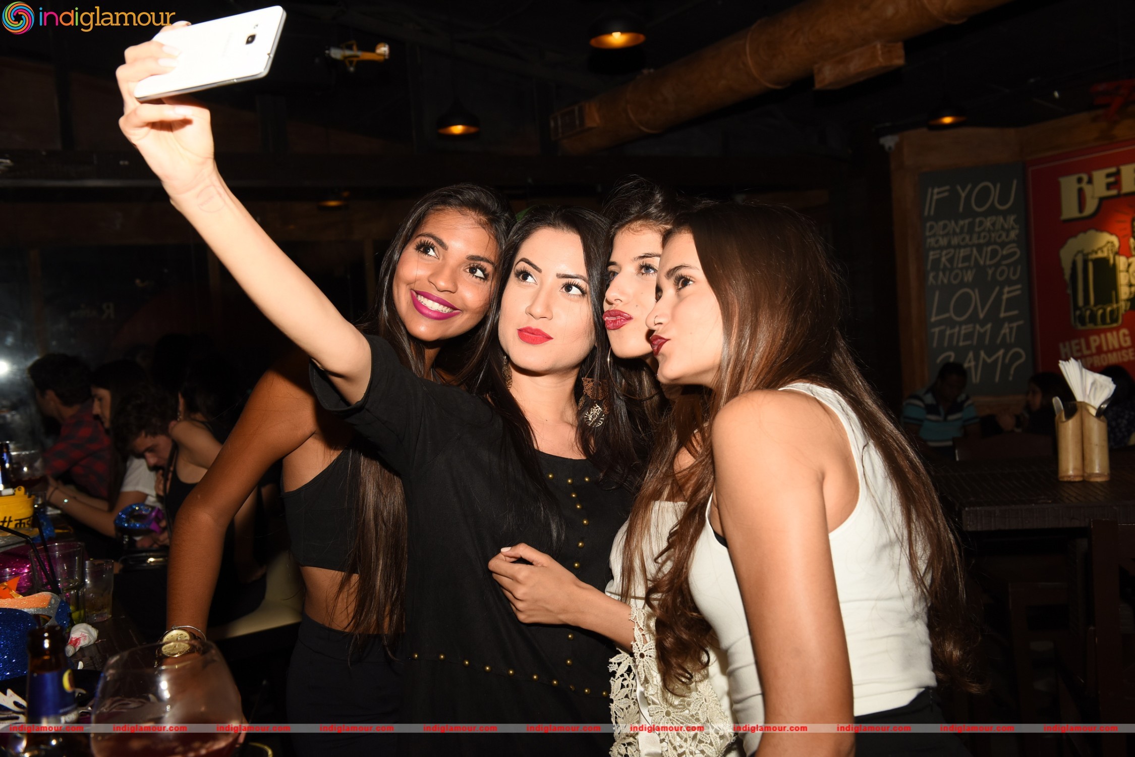 Fashion and Ladies Night at R ADDA Roof Top Hideout Bar Event hd photo