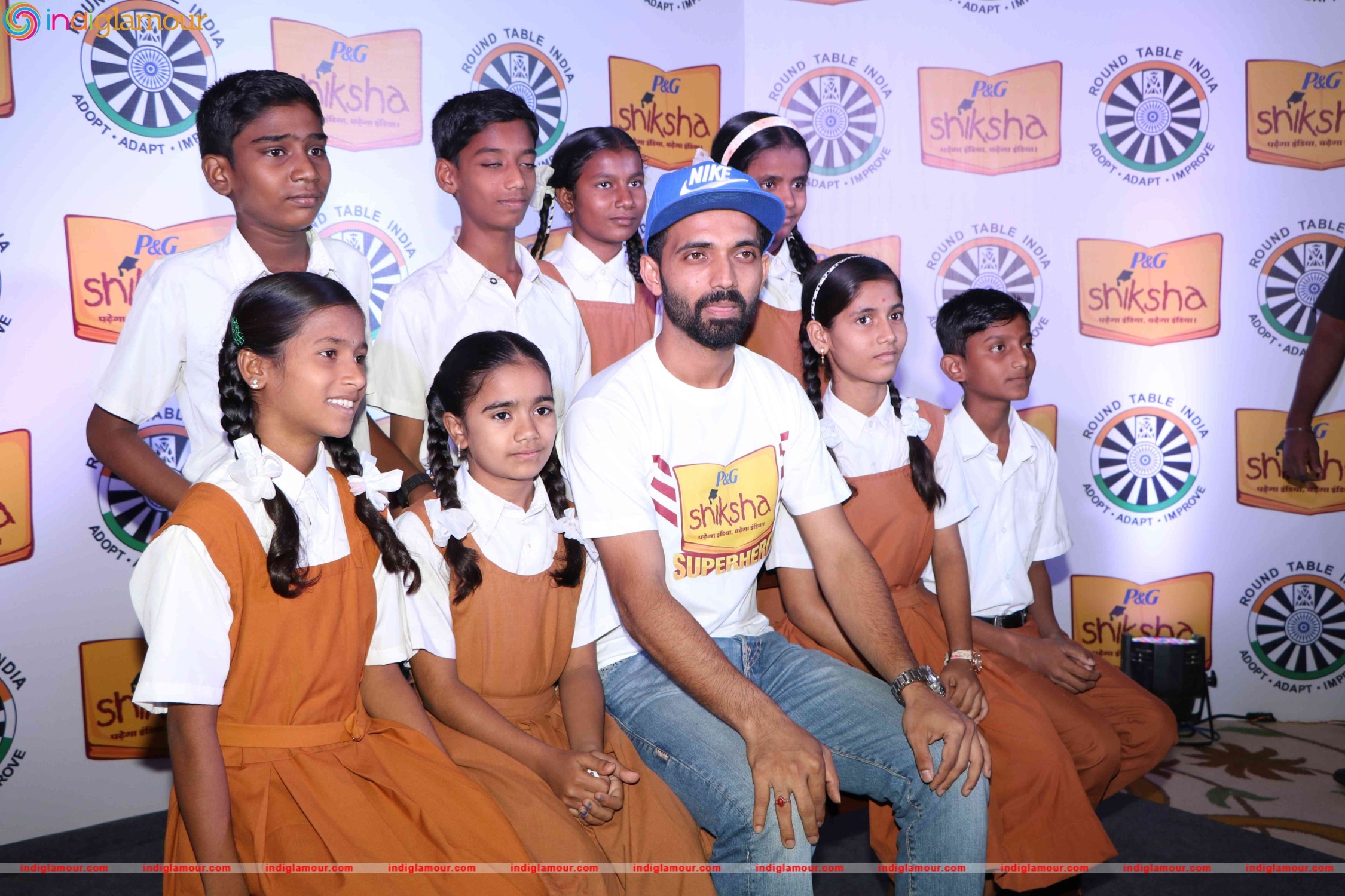 Ajinkya Rahane Pledges his Support Towards Brighter India Event hd photo