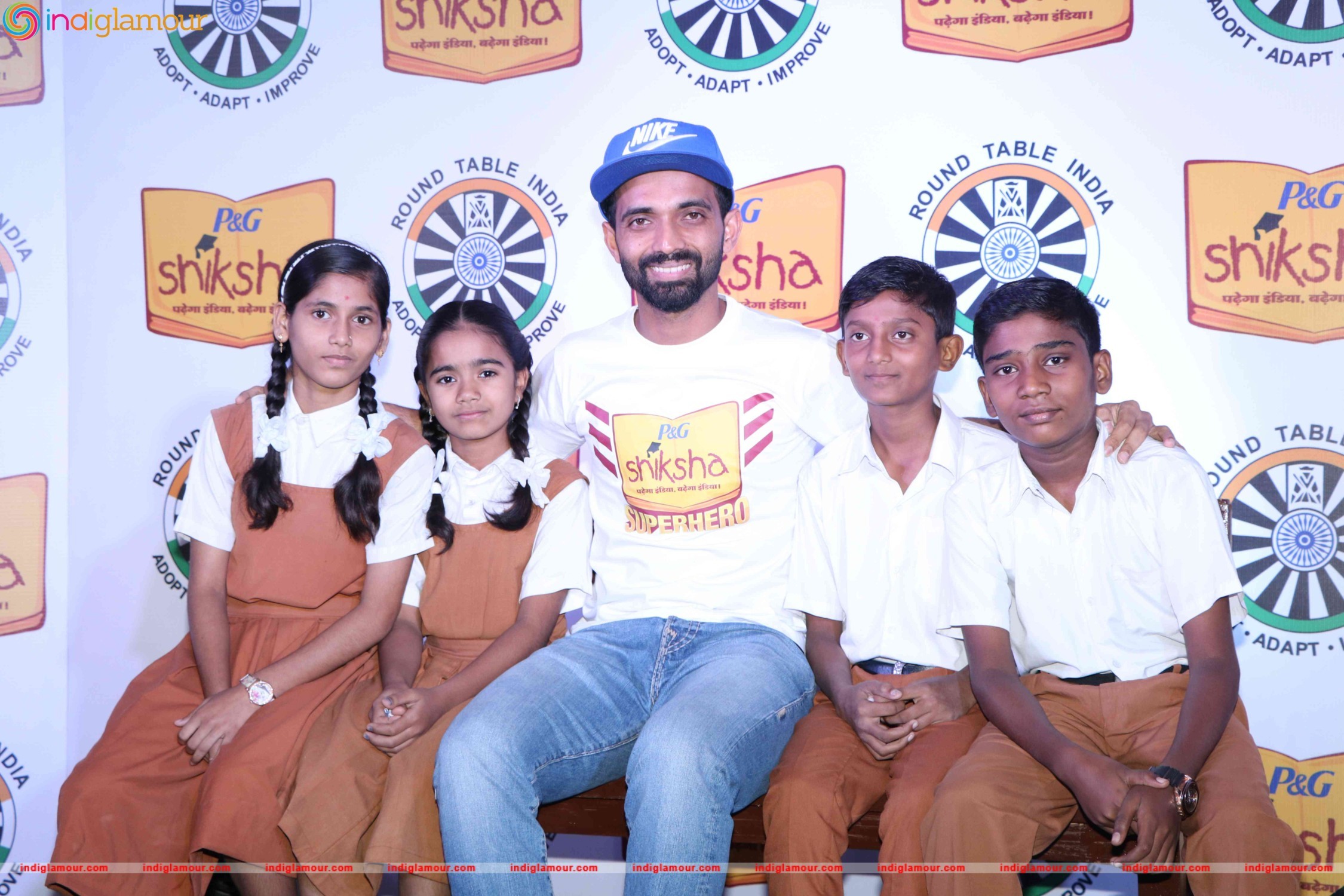 Ajinkya Rahane Pledges his Support Towards Brighter India Event hd photo
