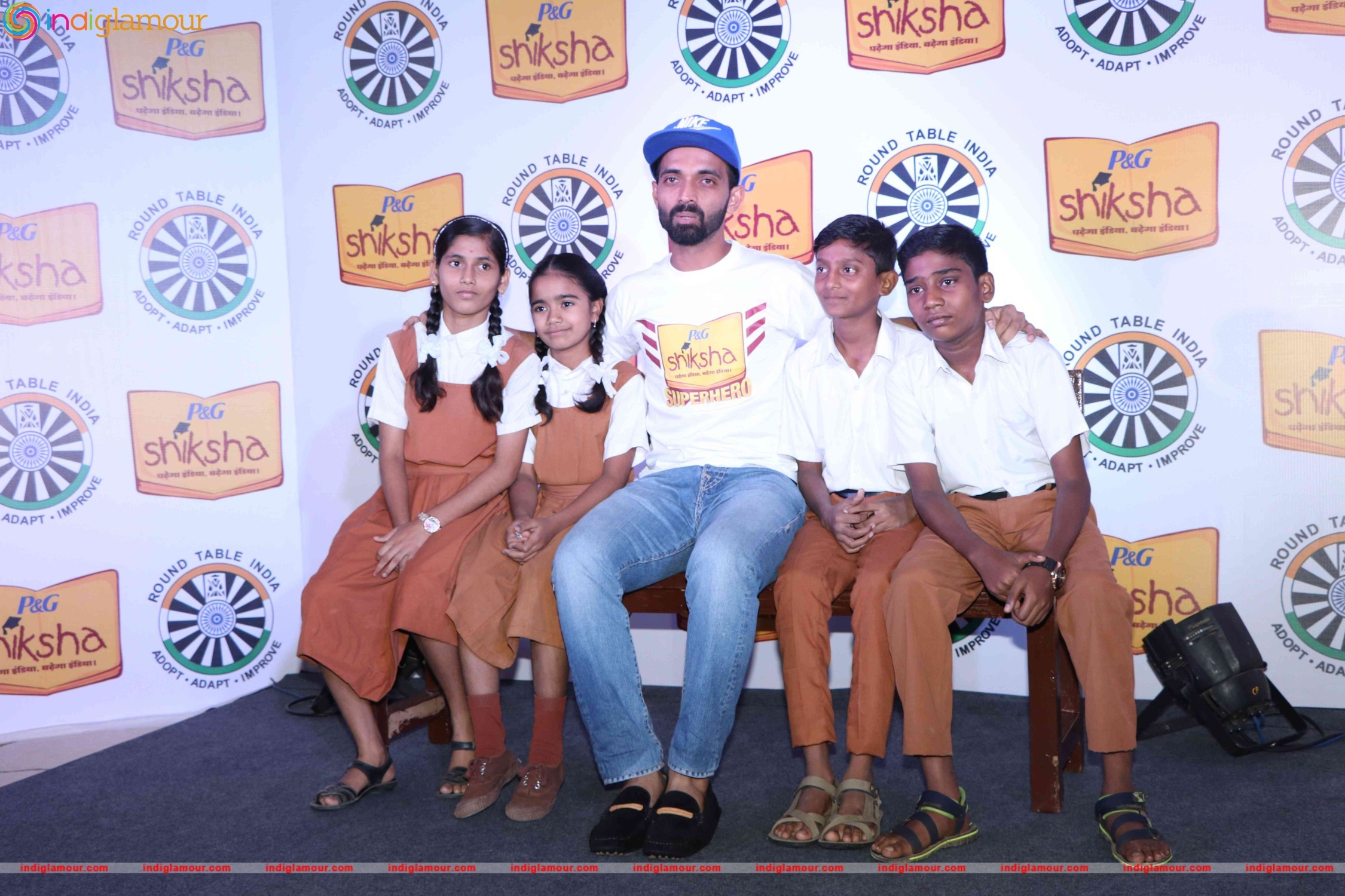 Ajinkya Rahane Pledges his Support Towards Brighter India Event hd photo