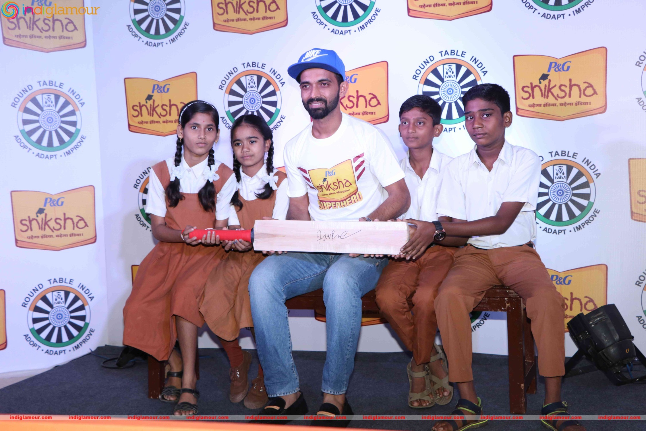 Ajinkya Rahane Pledges his Support Towards Brighter India Event hd photo