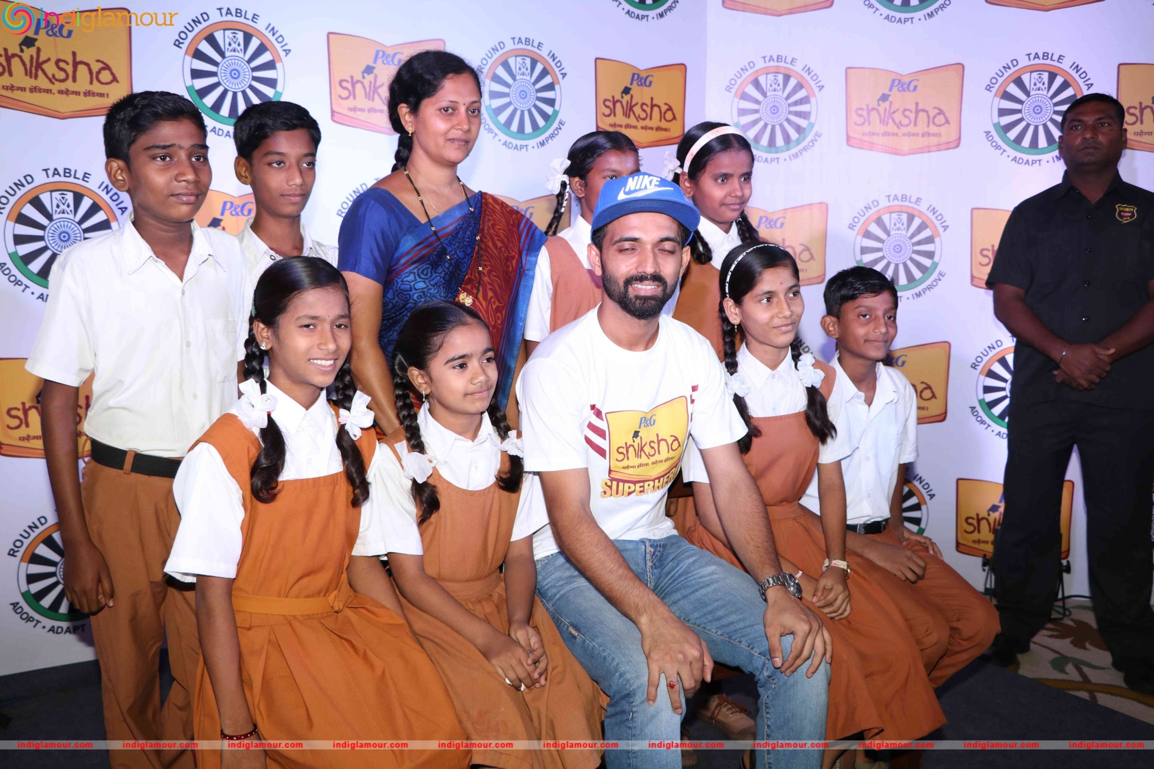 Ajinkya Rahane Pledges his Support Towards Brighter India Event hd photo