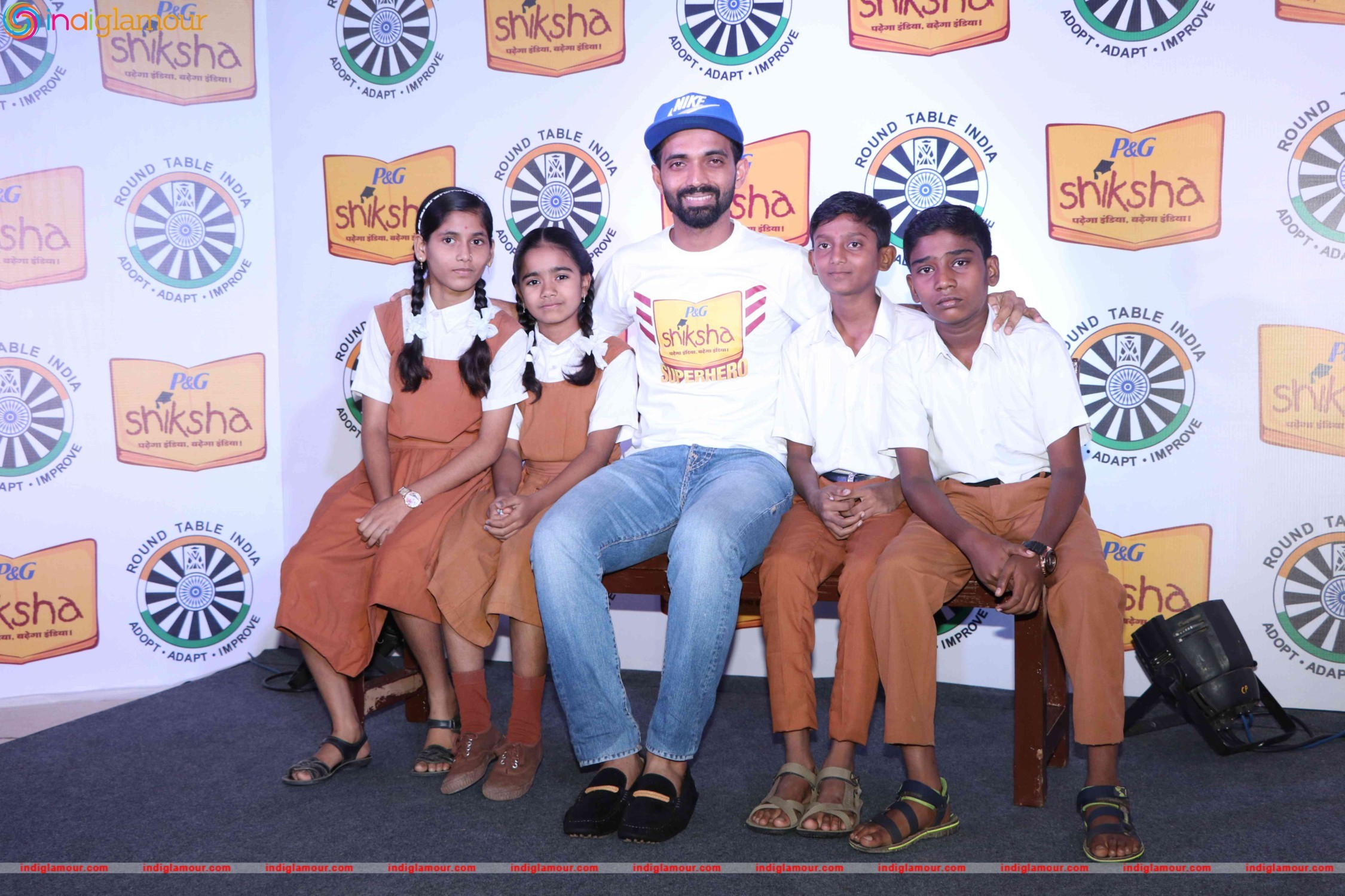 Ajinkya Rahane Pledges his Support Towards Brighter India Event hd photo