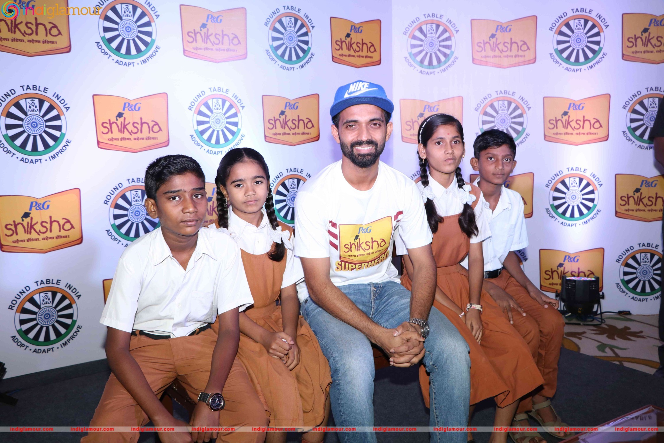 Ajinkya Rahane Pledges his Support Towards Brighter India Event hd photo
