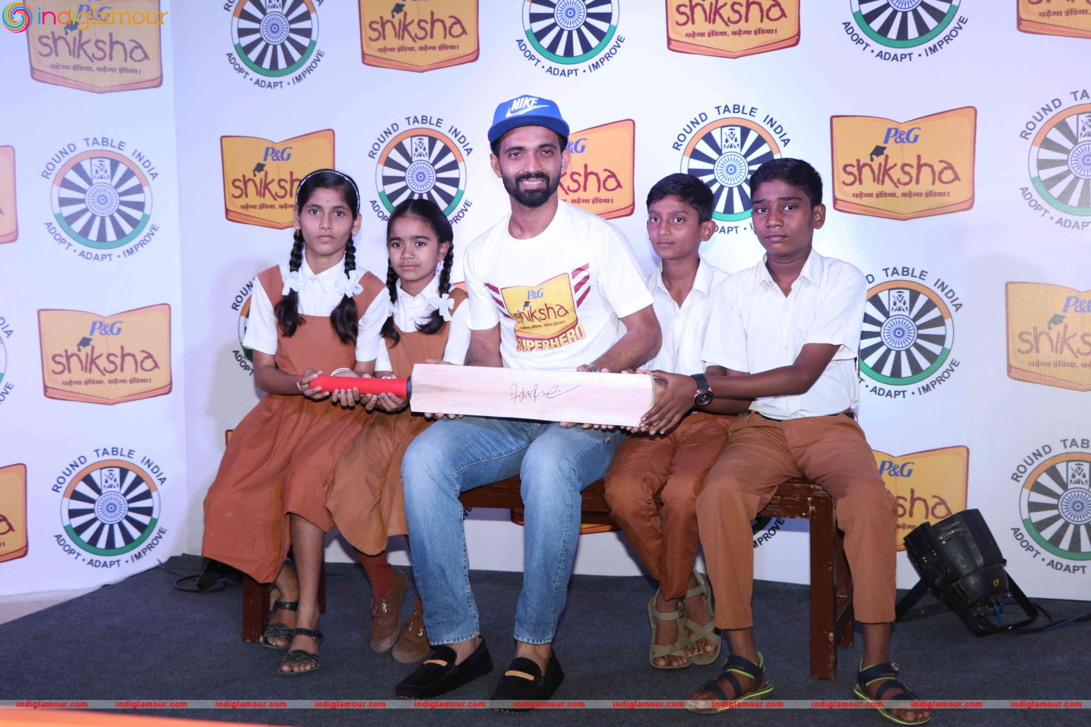 Ajinkya Rahane Pledges his Support Towards Brighter India Event hd photo