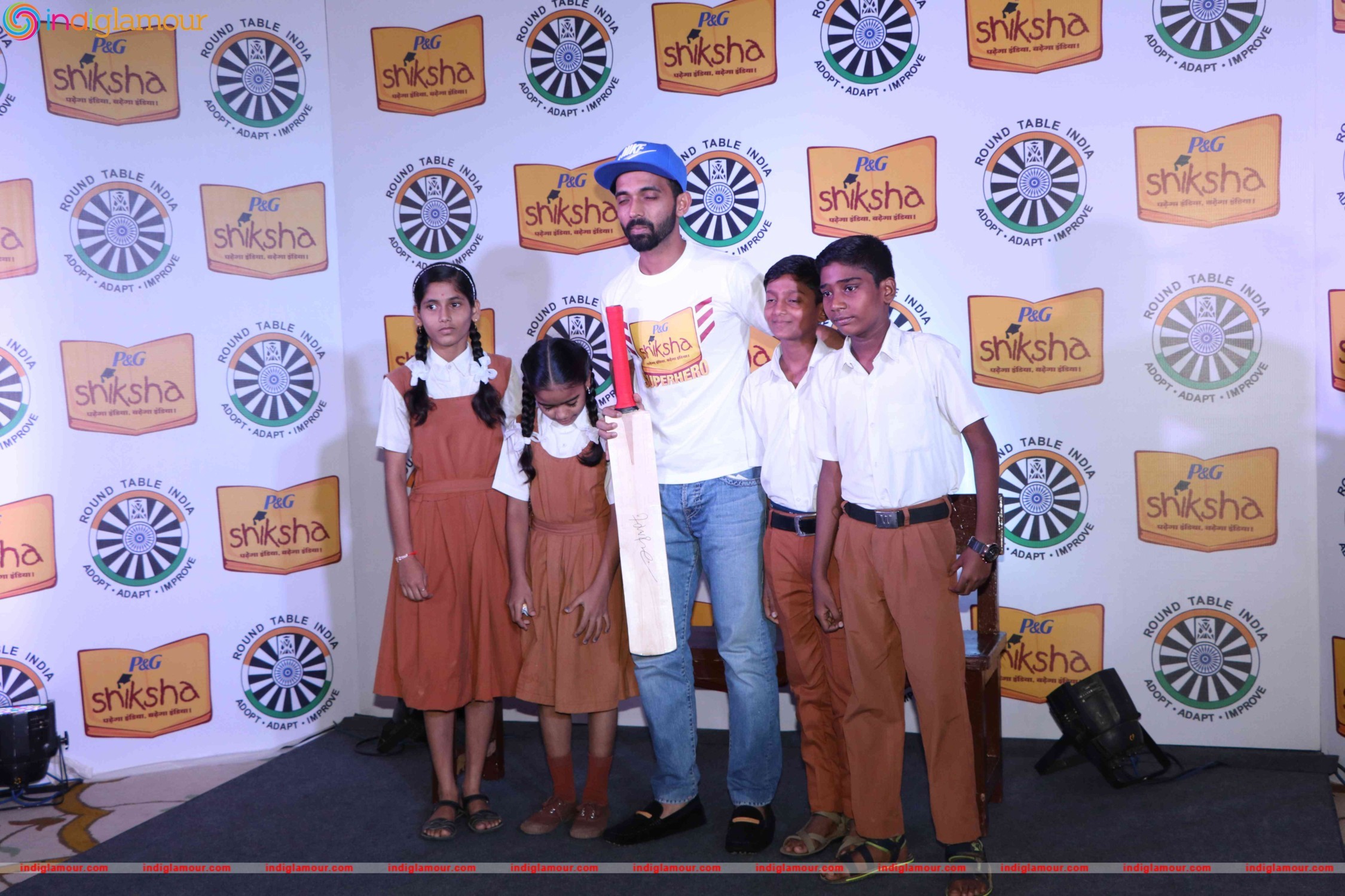 Ajinkya Rahane Pledges his Support Towards Brighter India Event hd photo