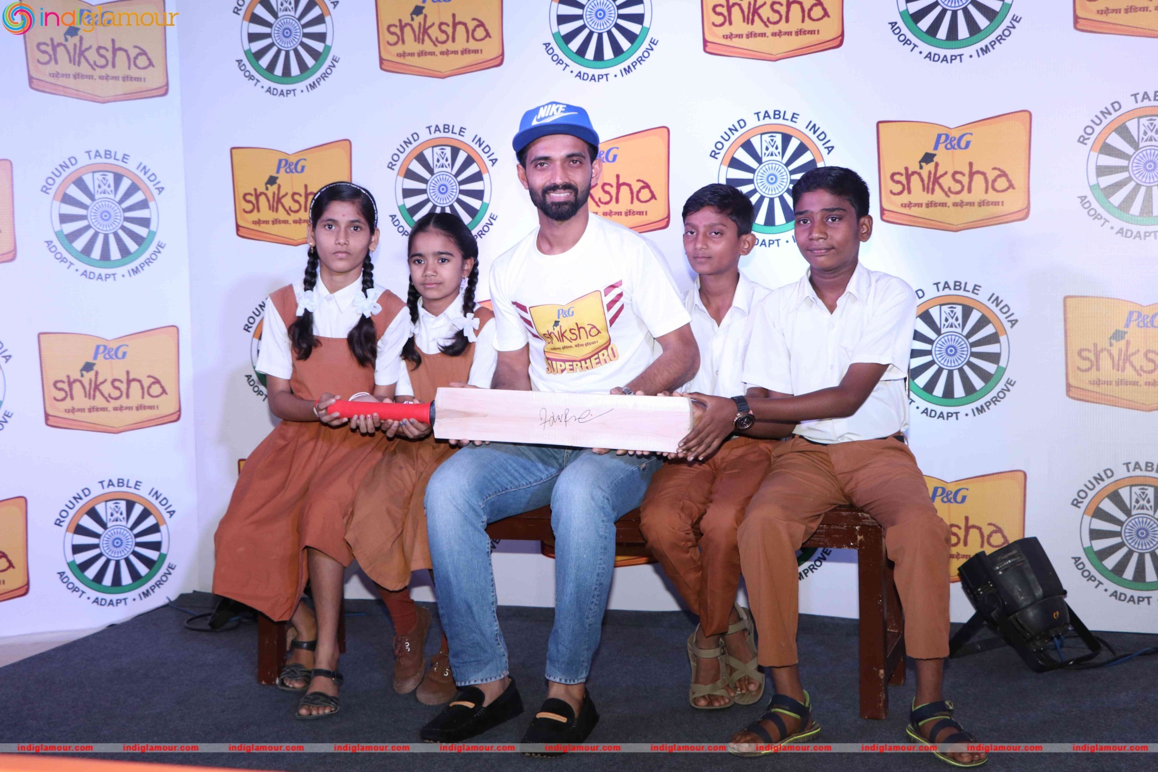 Ajinkya Rahane Pledges his Support Towards Brighter India Event hd photo
