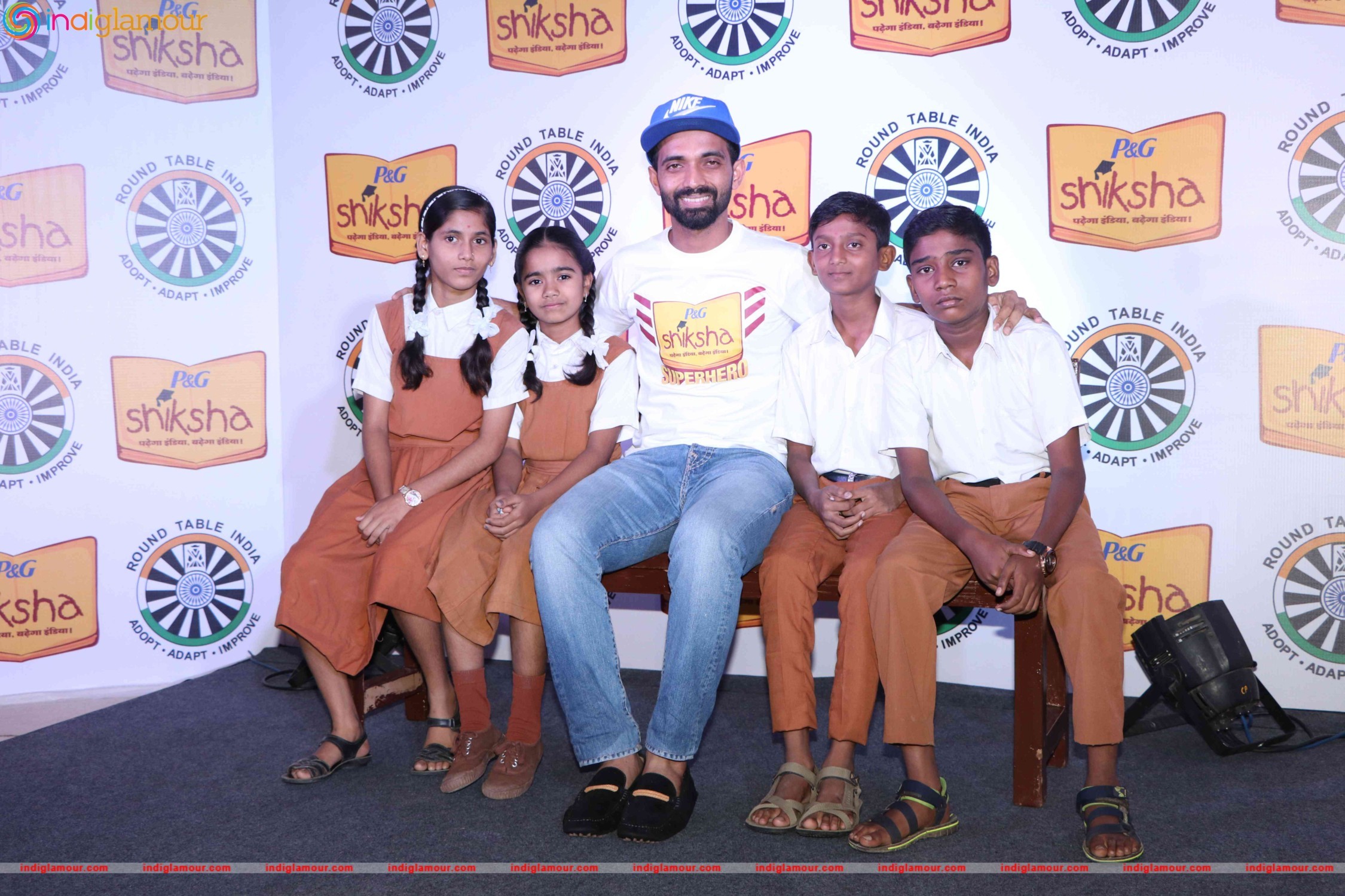 Ajinkya Rahane Pledges his Support Towards Brighter India Event hd photo