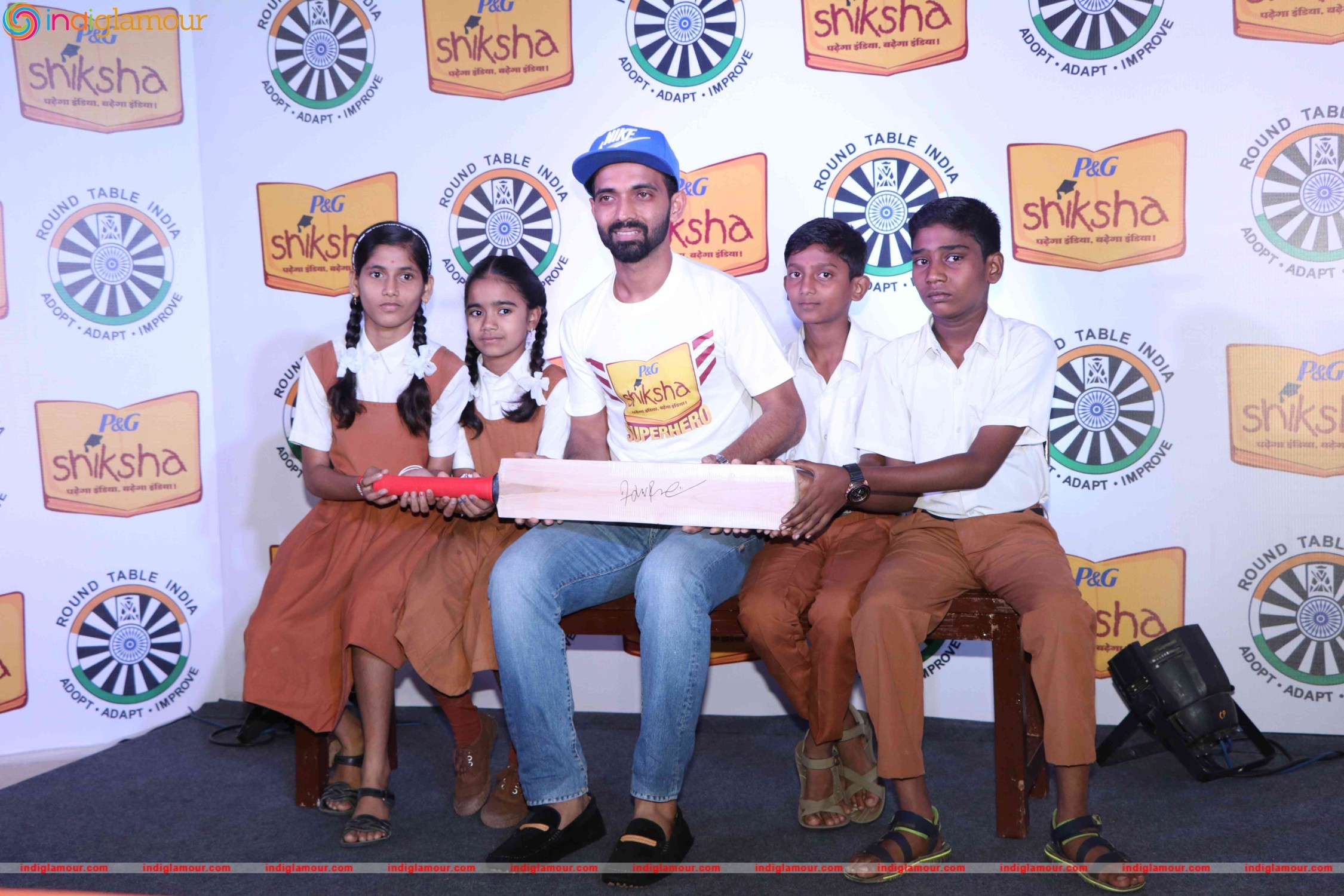 Ajinkya Rahane Pledges his Support Towards Brighter India Event hd photo
