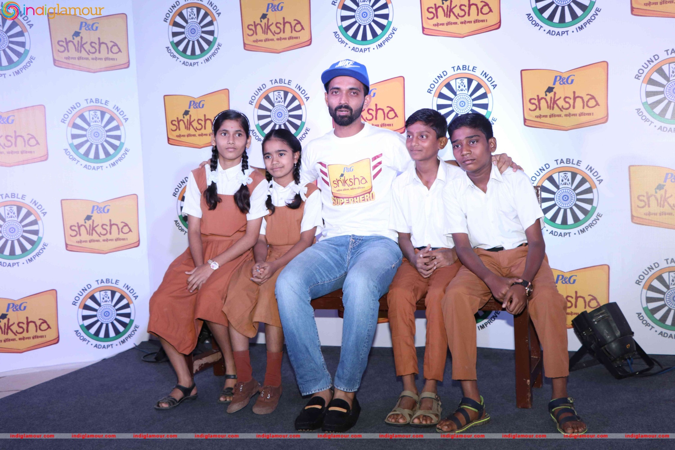 Ajinkya Rahane Pledges his Support Towards Brighter India Event hd photo