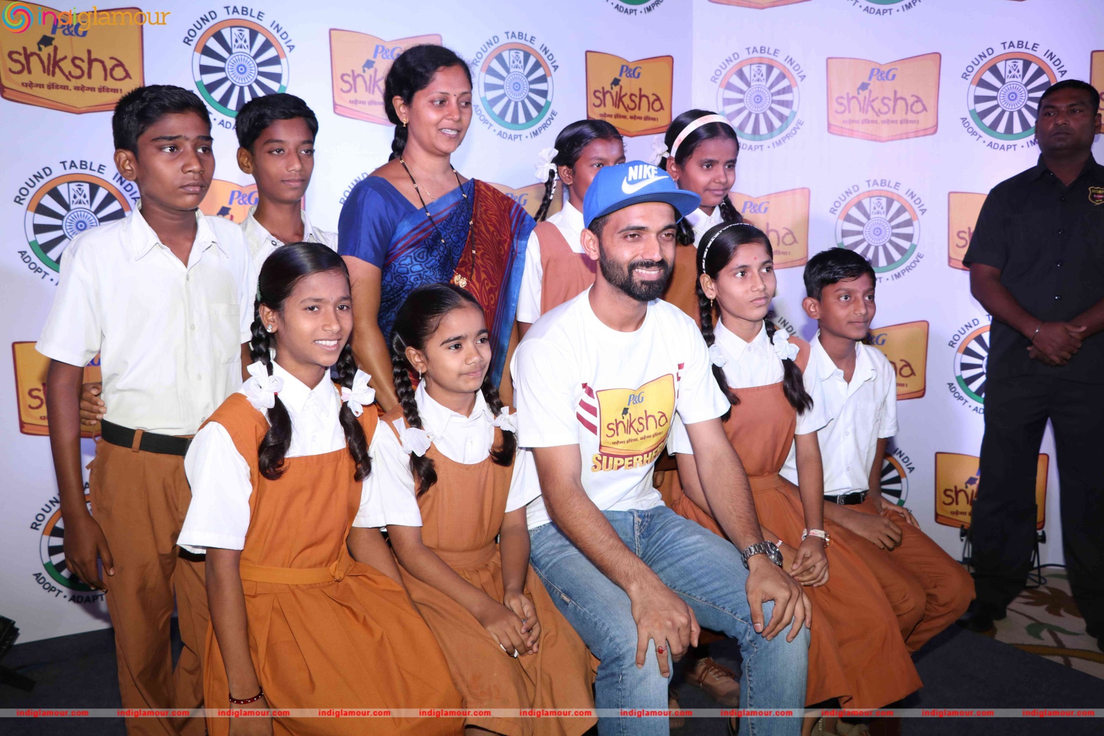 Ajinkya Rahane Pledges his Support Towards Brighter India Event hd photo