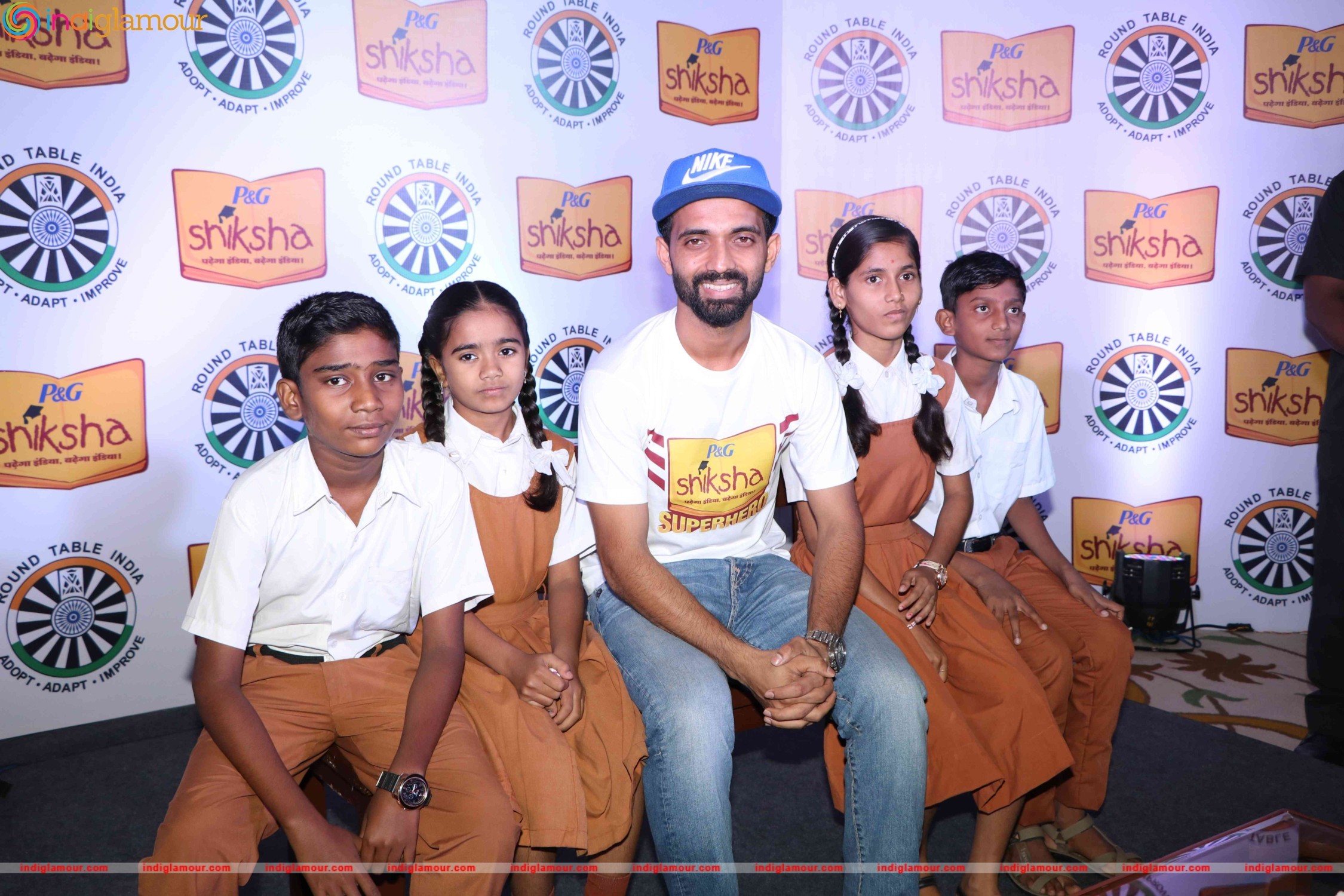 Ajinkya Rahane Pledges his Support Towards Brighter India Event hd photo