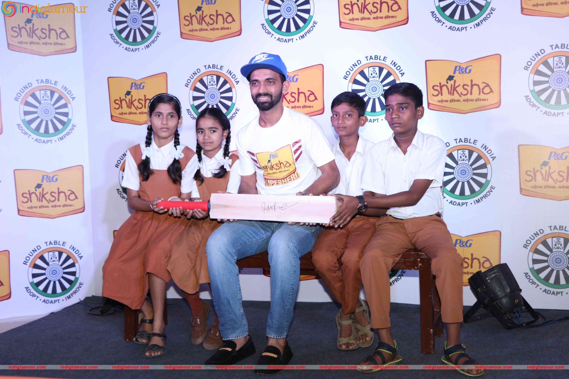 Ajinkya Rahane Pledges his Support Towards Brighter India Event hd photo