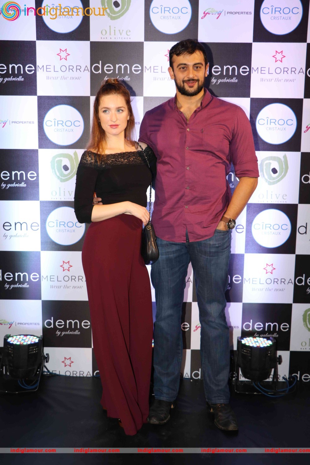 Celebs Grace Fashion Preview by Gabriella of Deme at Olive Event hd photo