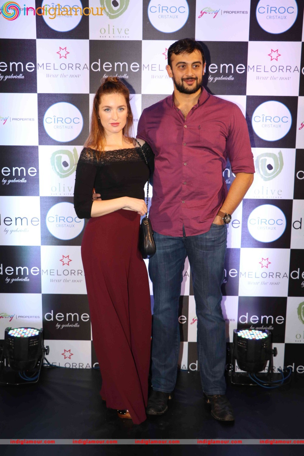 Celebs Grace Fashion Preview by Gabriella of Deme at Olive Event hd photo